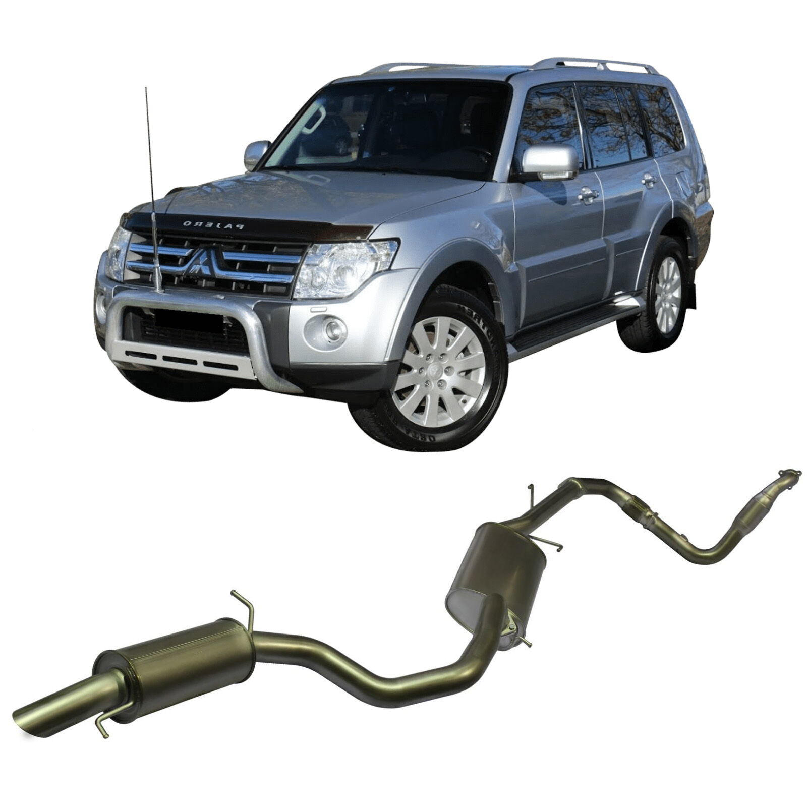 Manta Mitsubishi Pajero NT NS NW NX 3.2L 2006 - on (without DPF) image