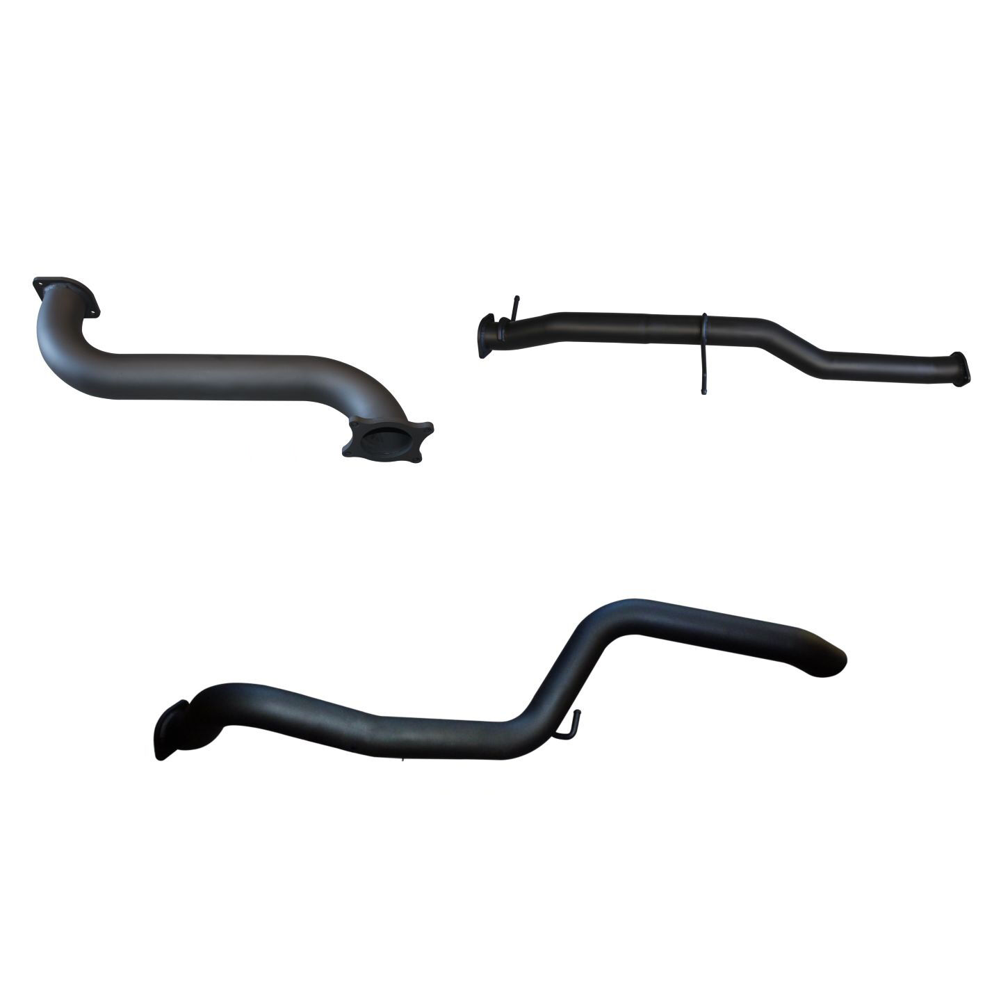 Manta Volkswagen Amarok V6 3in DPF Back Extended Tailpipe Aluminised Steel image