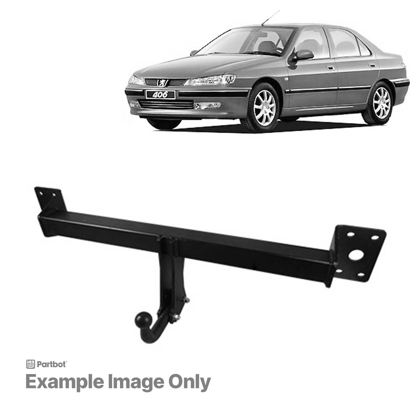 TAG Towbar for Peugeot 406 (10/1996 - 10/2004) image