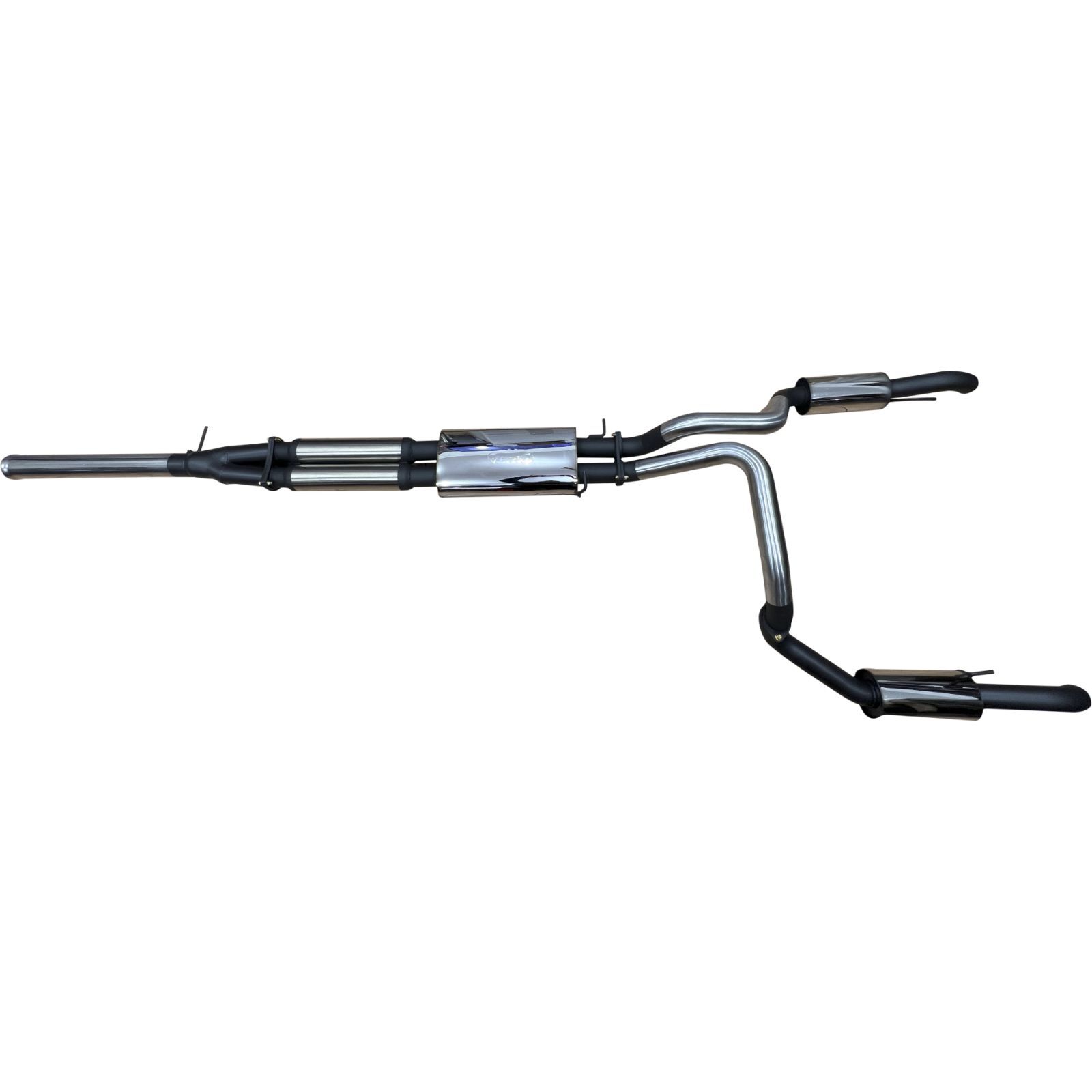 CHEVROLET SILVERADO 1500 6.2L V8 CAT BACK EXHAUST SYSTEM, CENTRE MUFFLER, REAR MUFFLER image