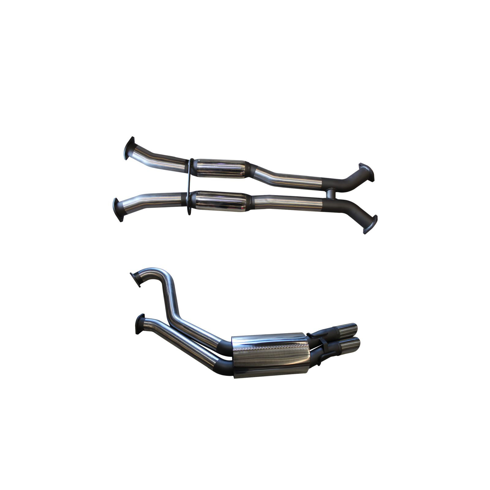 VT - VZ V8 Sedan 3in Dual Catback Hotdog/Muffler image