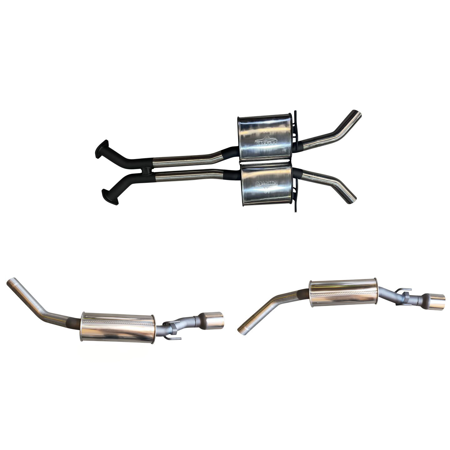 VY Maloo 2.5in Dual Catback Muffler/Muffler image