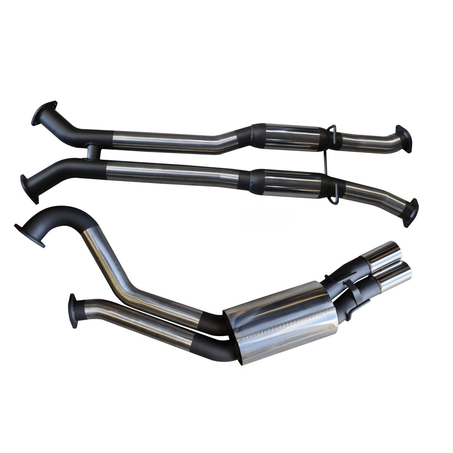 VU VY VZ V8 Ute 3in Dual Catback Hotdog/Muffler image