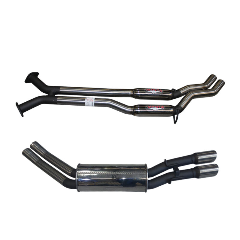 Manta HSV WL Grange V8 2.5in Dual Catback Hotdog/Muffler image