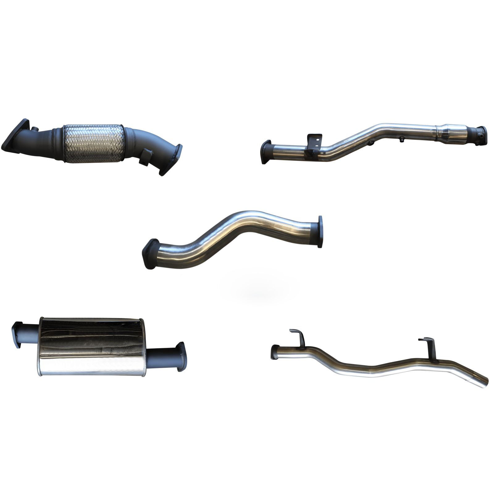 VDJ79 V8 Ute 3in With Cat & Muffler DPF image