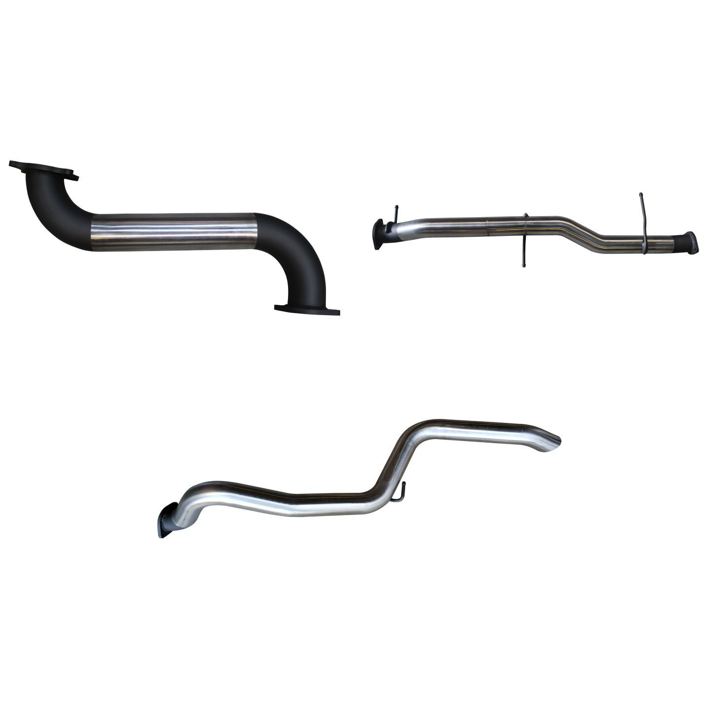 Manta Volkswagen Amarok V6 3in DPF Back Extended Tailpipe Stainless Steel image