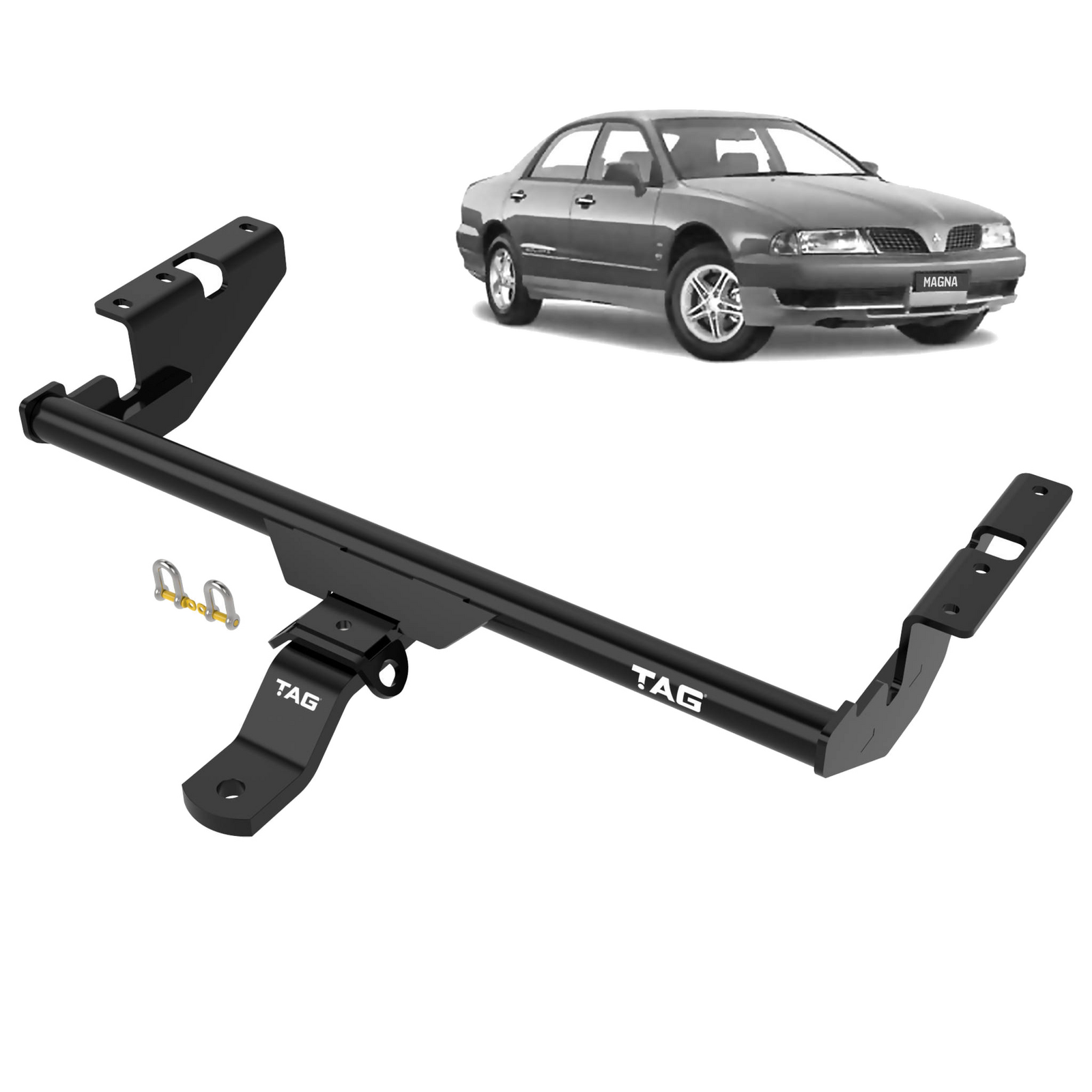 TAG Standard Duty Towbar for Mitsubishi Magna (04/1996 - 10/2003) image