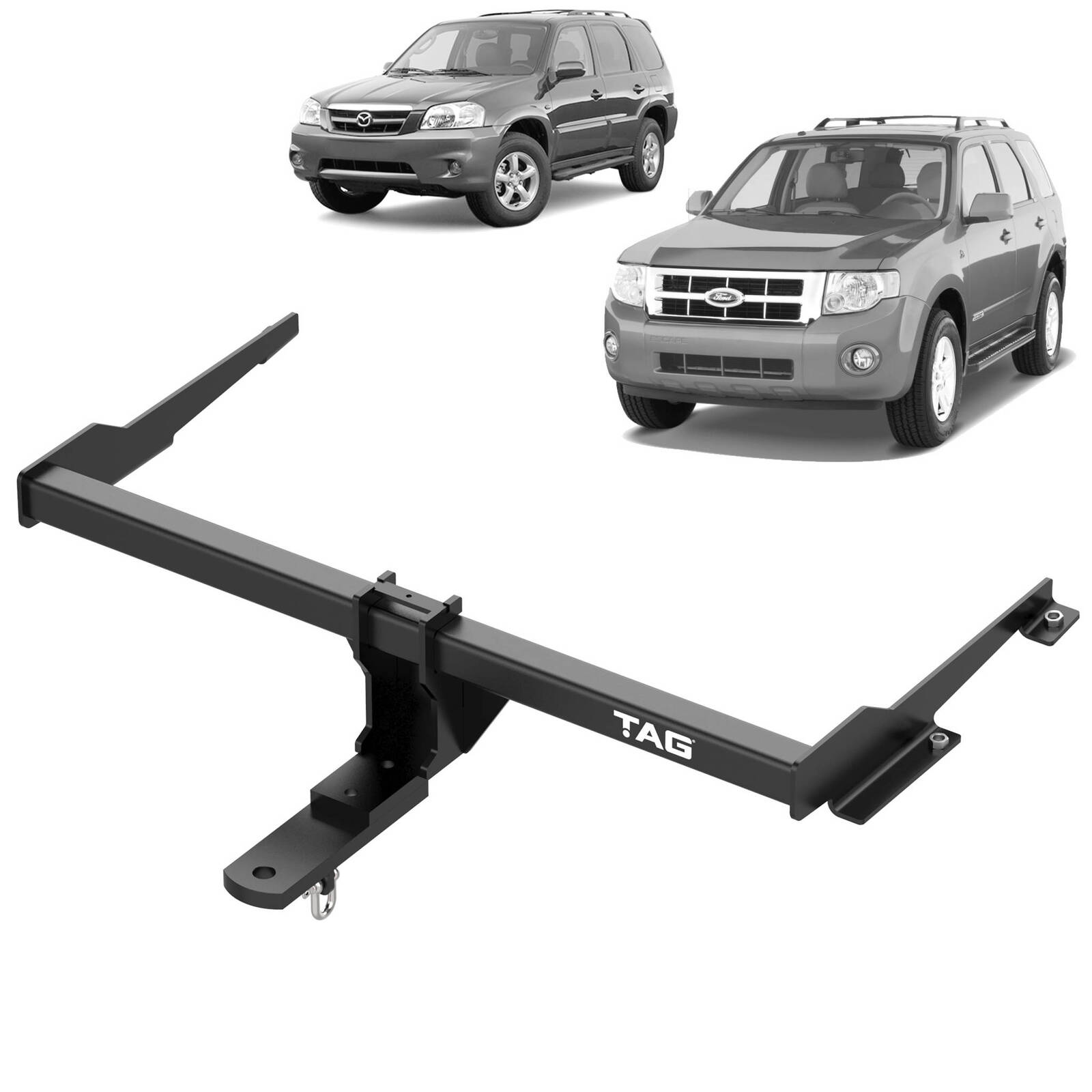 TAG Standard Duty Towbar & Direct Fit Wiring for Ford Escape (02/2001 - 06/2012), Mazda Tribute (02/2001 - 12/2008) image