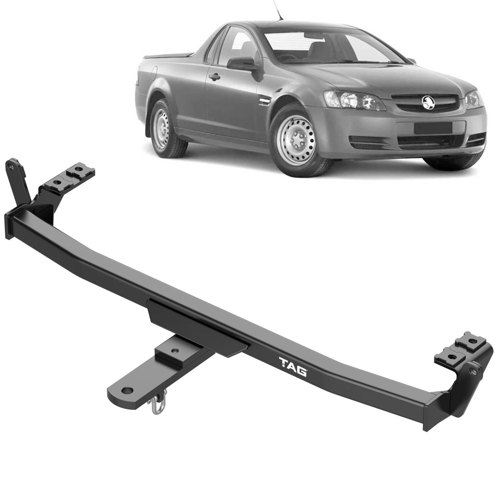 TAG Light Duty Towbar & Direct Fit Wiring for Holden Commodore VF Ute (05/2013 - 10/2017) image