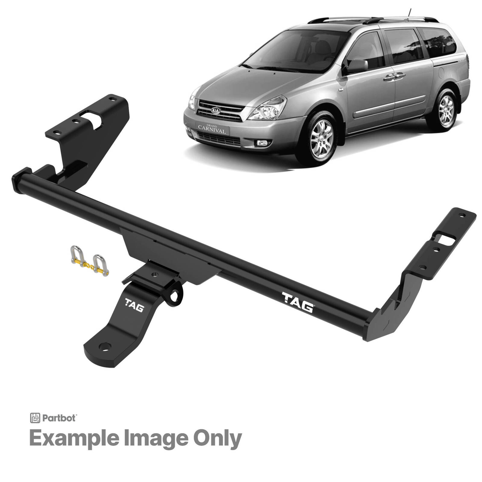 TAG Standard Duty Towbar for KIA Carnival (09/1999 - 2007) image