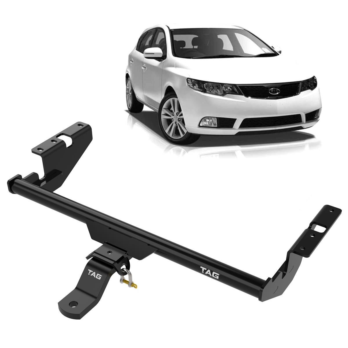 TAG Standard Duty Towbar for KIA Cerato Hatch (10/2010 - 07/2013) image