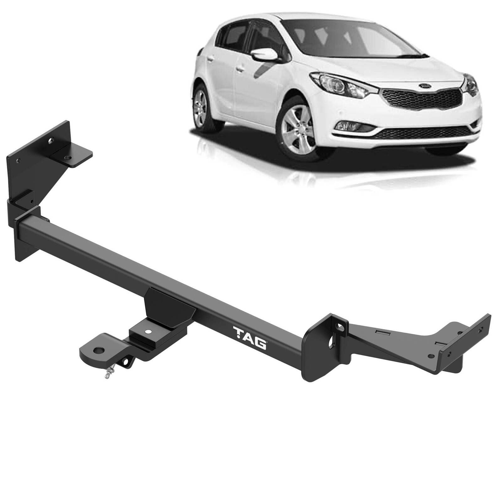 TAG Standard Duty Towbar for KIA Cerato (04/2013 - 04/2018) image