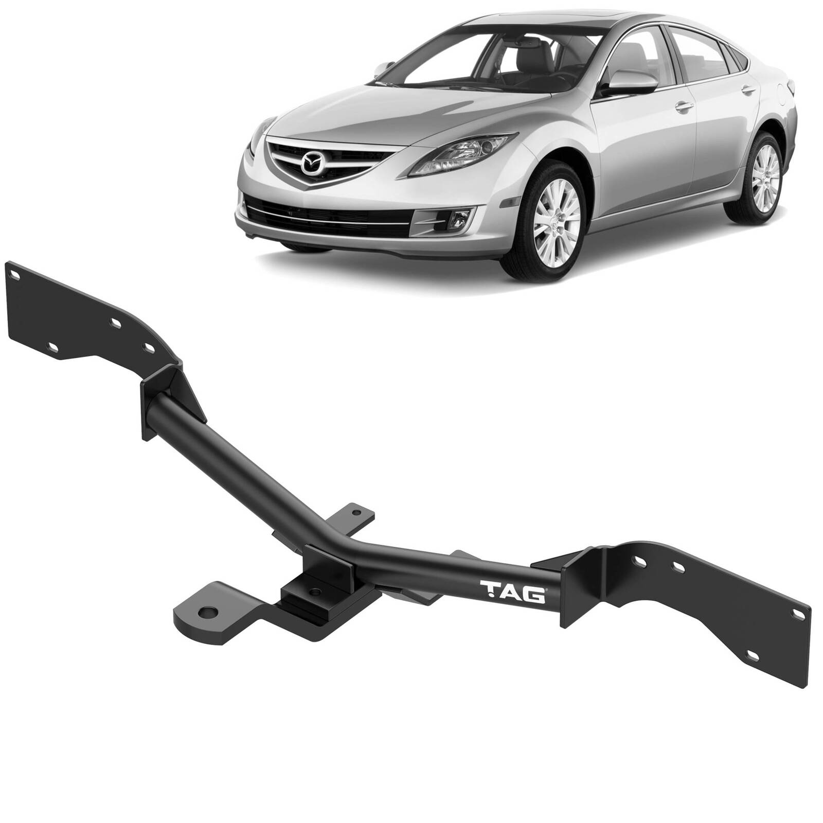 TAG Standard Duty Towbar & Direct Fit Wiring for Mazda 6 (02/2008 - 12/2012) image