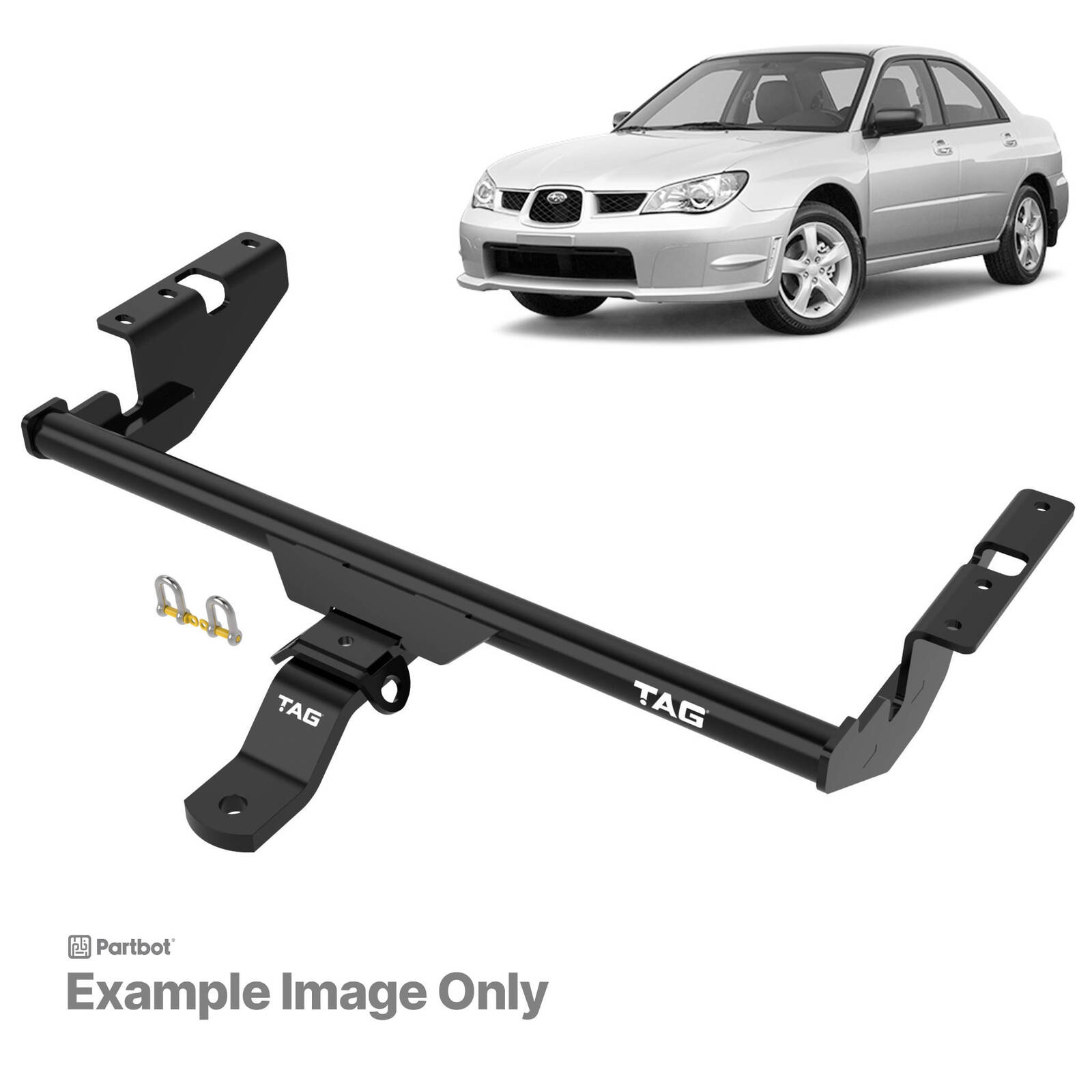 TAG Standard Duty Towbar for Subaru Impreza (01/1993 - 08/2007) image