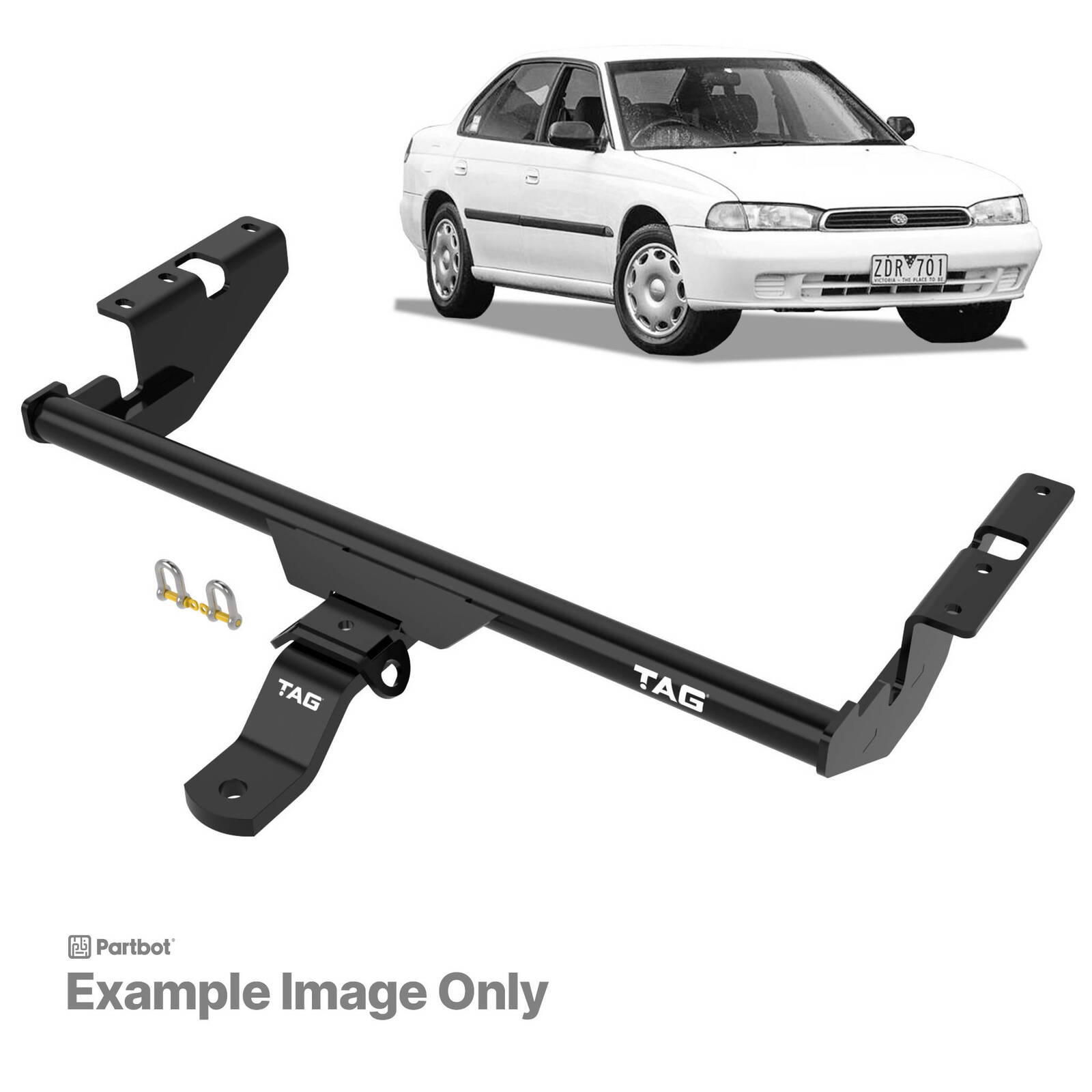 TAG Standard Duty Towbar for Subaru Liberty (06/1994 - 1999) image