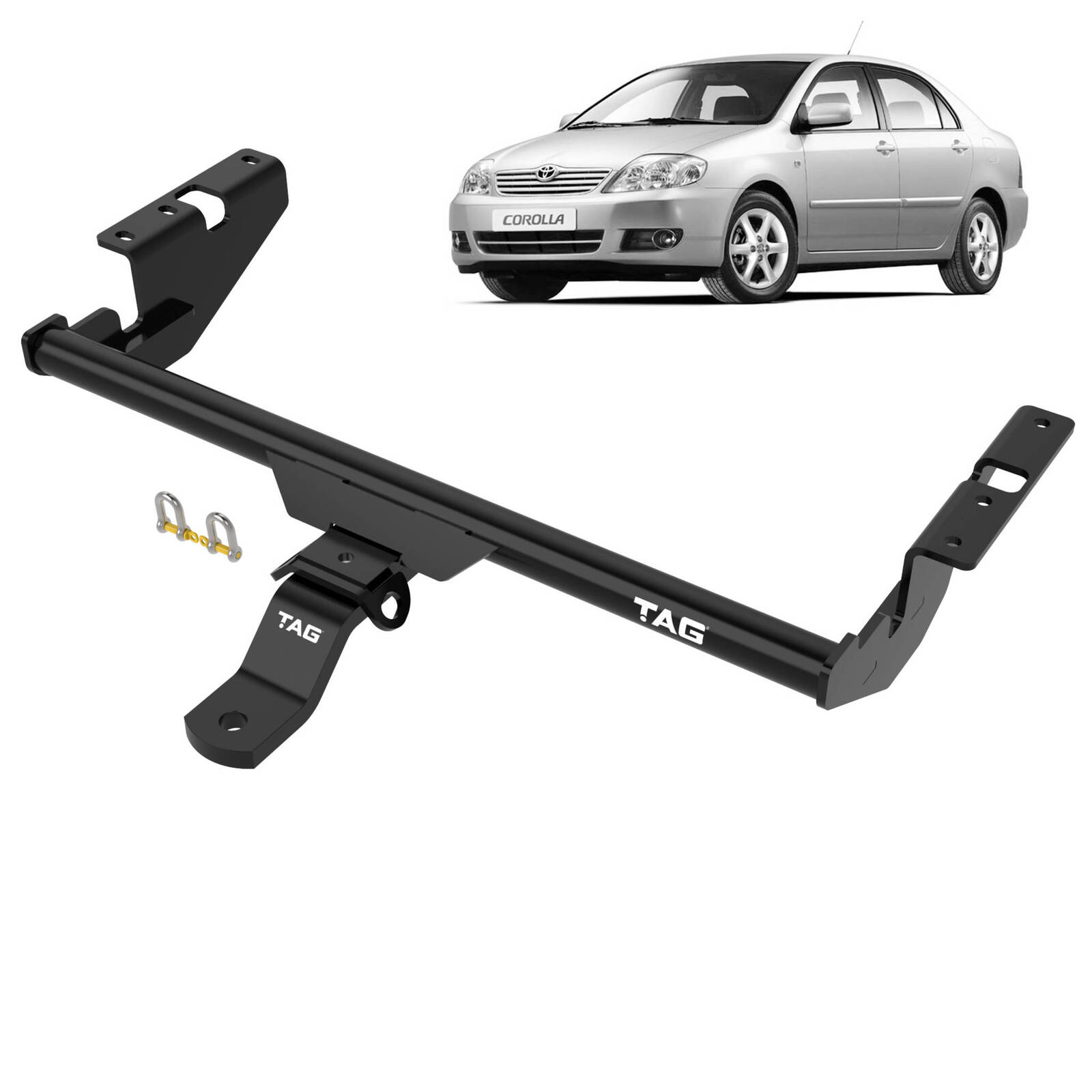 TAG Standard Duty Towbar for Toyota Corolla (12/2001 - 2007) image