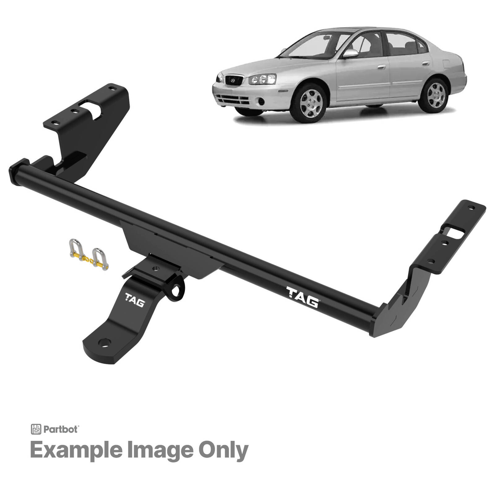 TAG Standard Duty Towbar for Hyundai Elantra (06/2000 - 2003) image