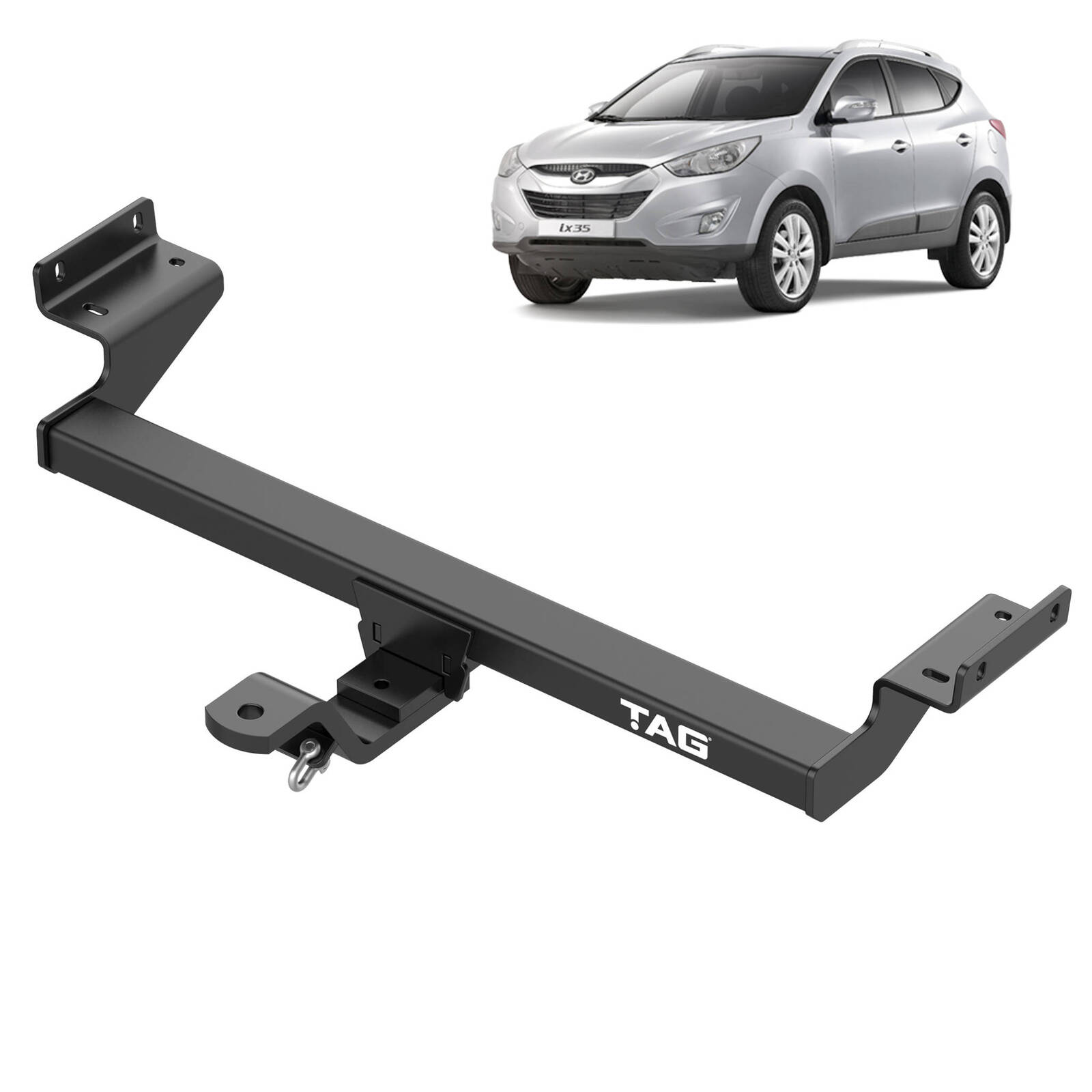 TAG Standard Duty Towbar & Direct Fit Wiring for Hyundai IX35 (01/2010 - 12/2015) image