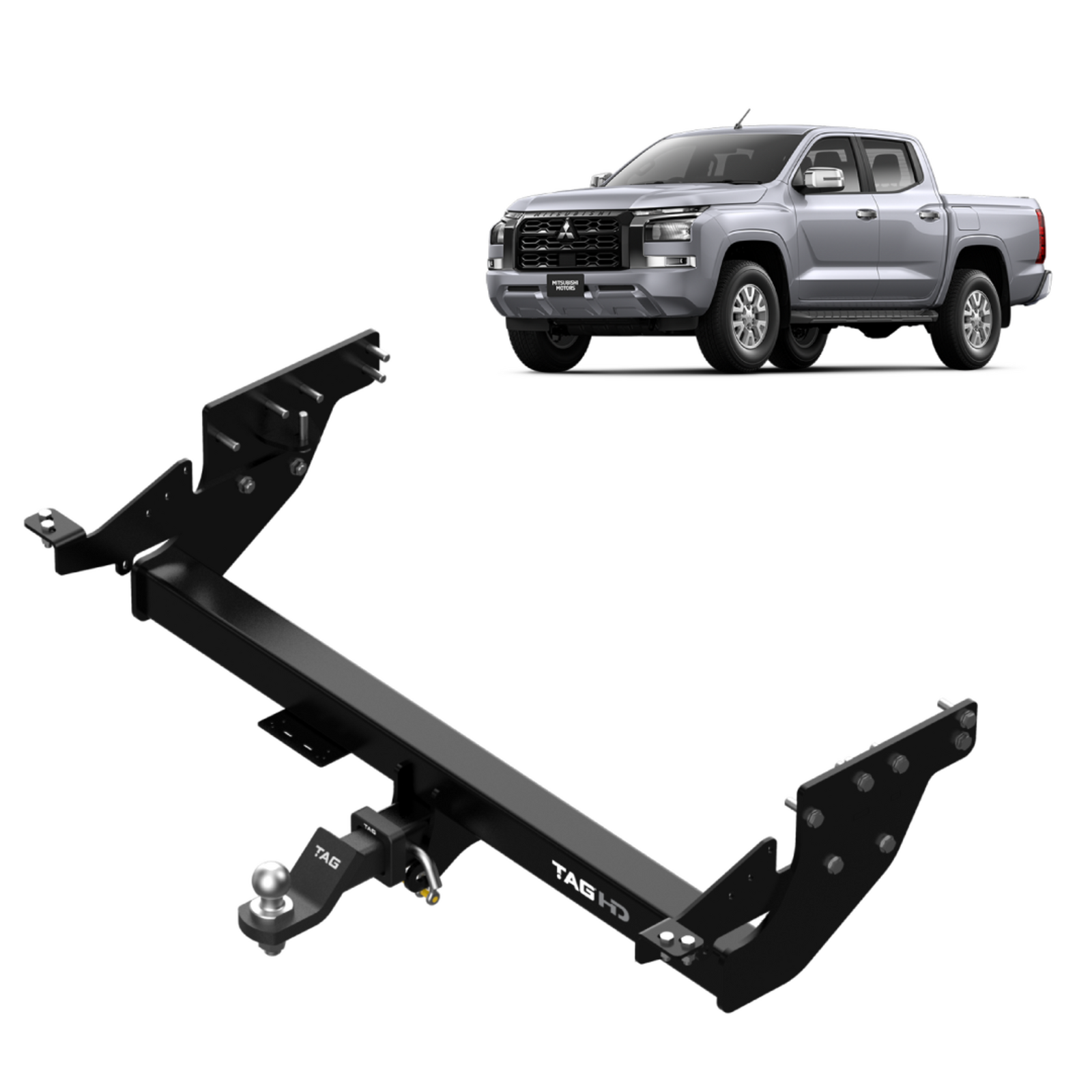 TAG Heavy Duty Towbar for Mitsubishi Triton MV Styleside Ute (02/2024 - On) image