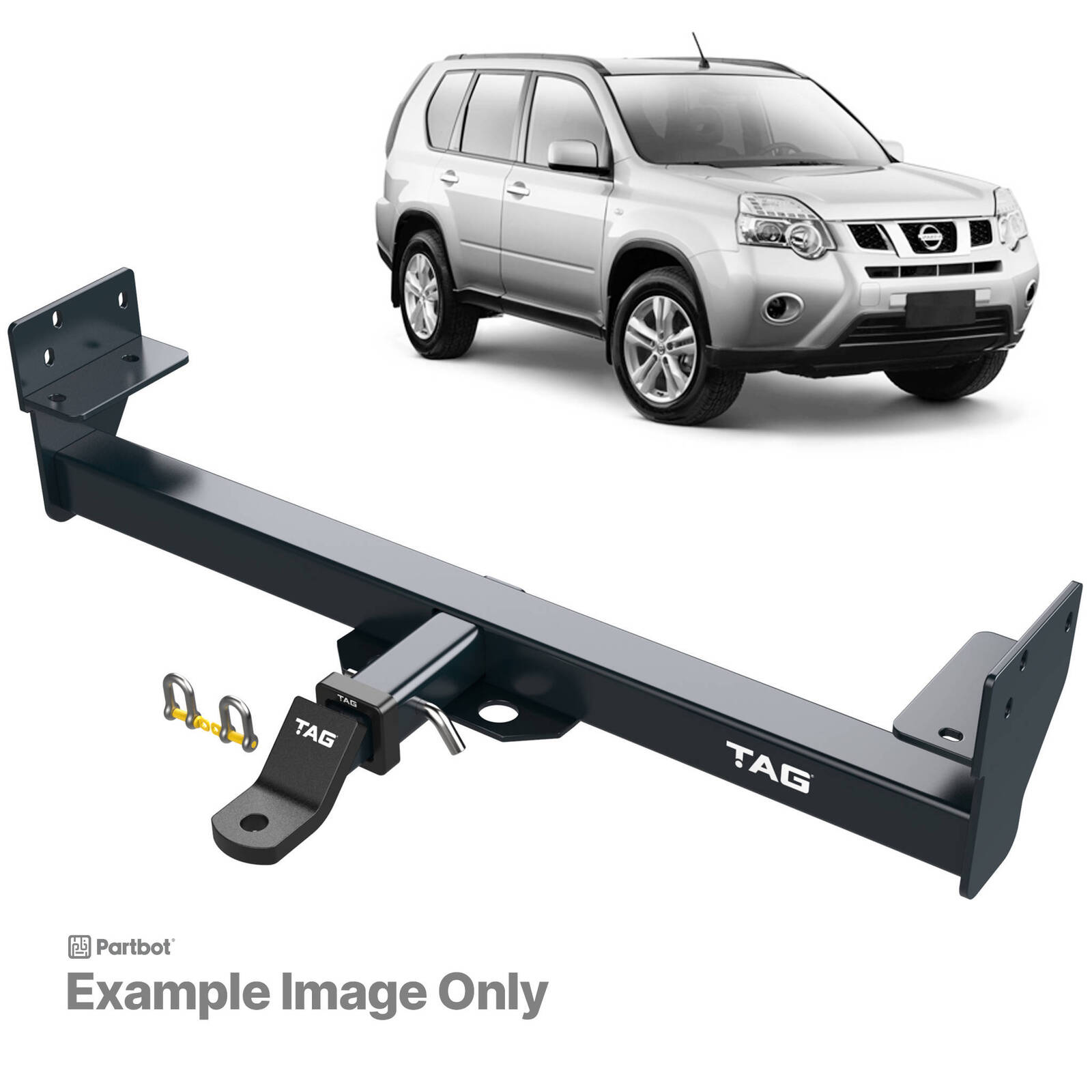 TAG Heavy Duty Towbar for Nissan X-TRAIL T30 (06/2001 - 12/2007) image