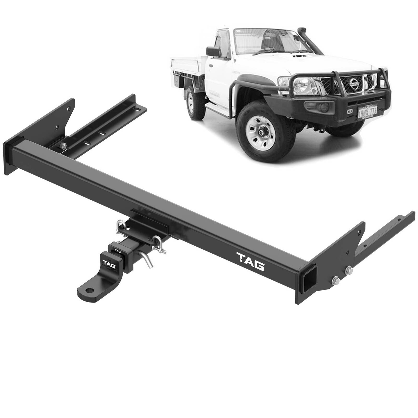 TAG Heavy Duty Towbar for Nissan Patrol (02/1992 - 12/2016) image