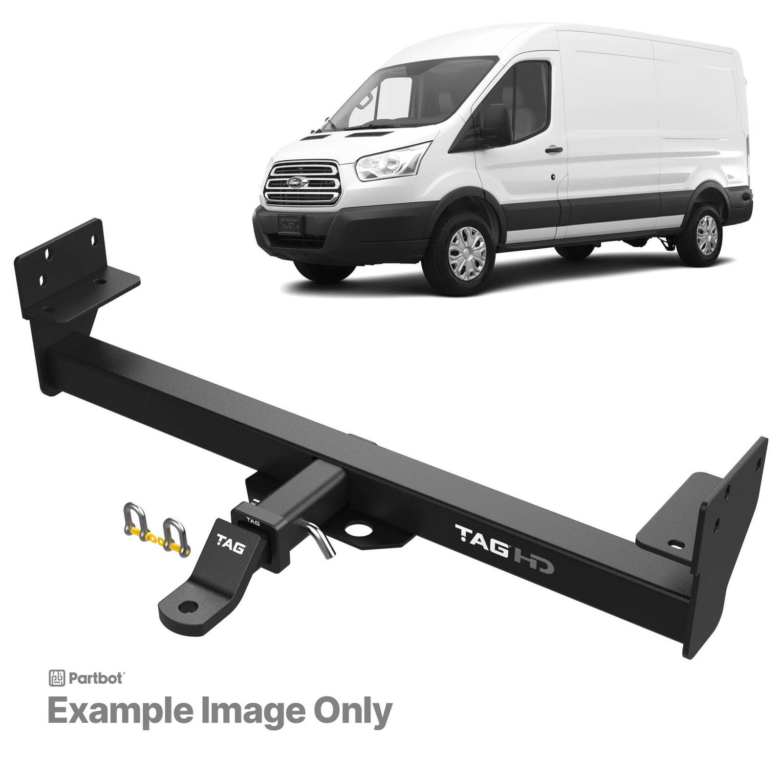 TAG Heavy Duty Towbar for Ford Transit (11/2000 - 08/2014) image