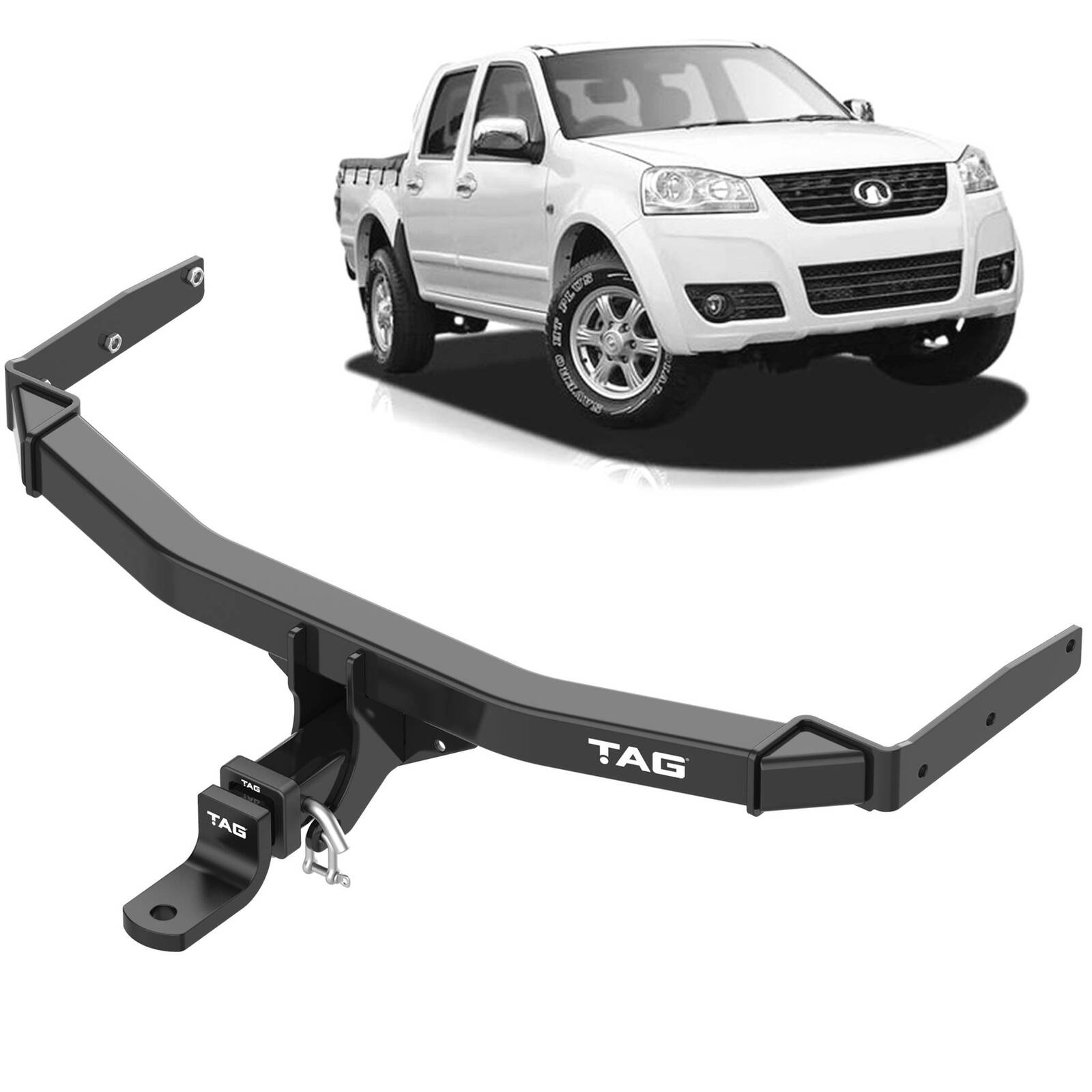 TAG Heavy Duty Towbar for GWM X200 (01/2011 - on), X240 (01/2007 - 04/2011) image