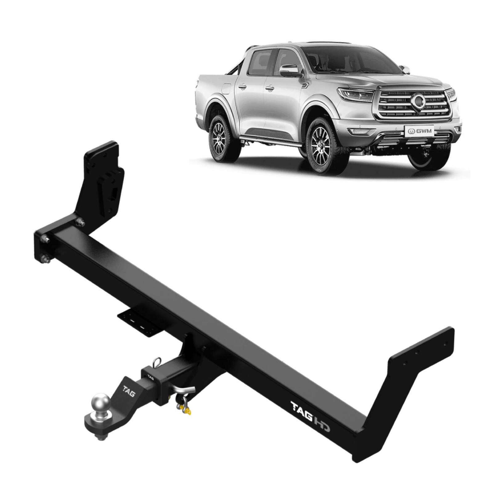 TAG Heavy Duty Towbar for Great Wall Cannon (09/2020 - on) image