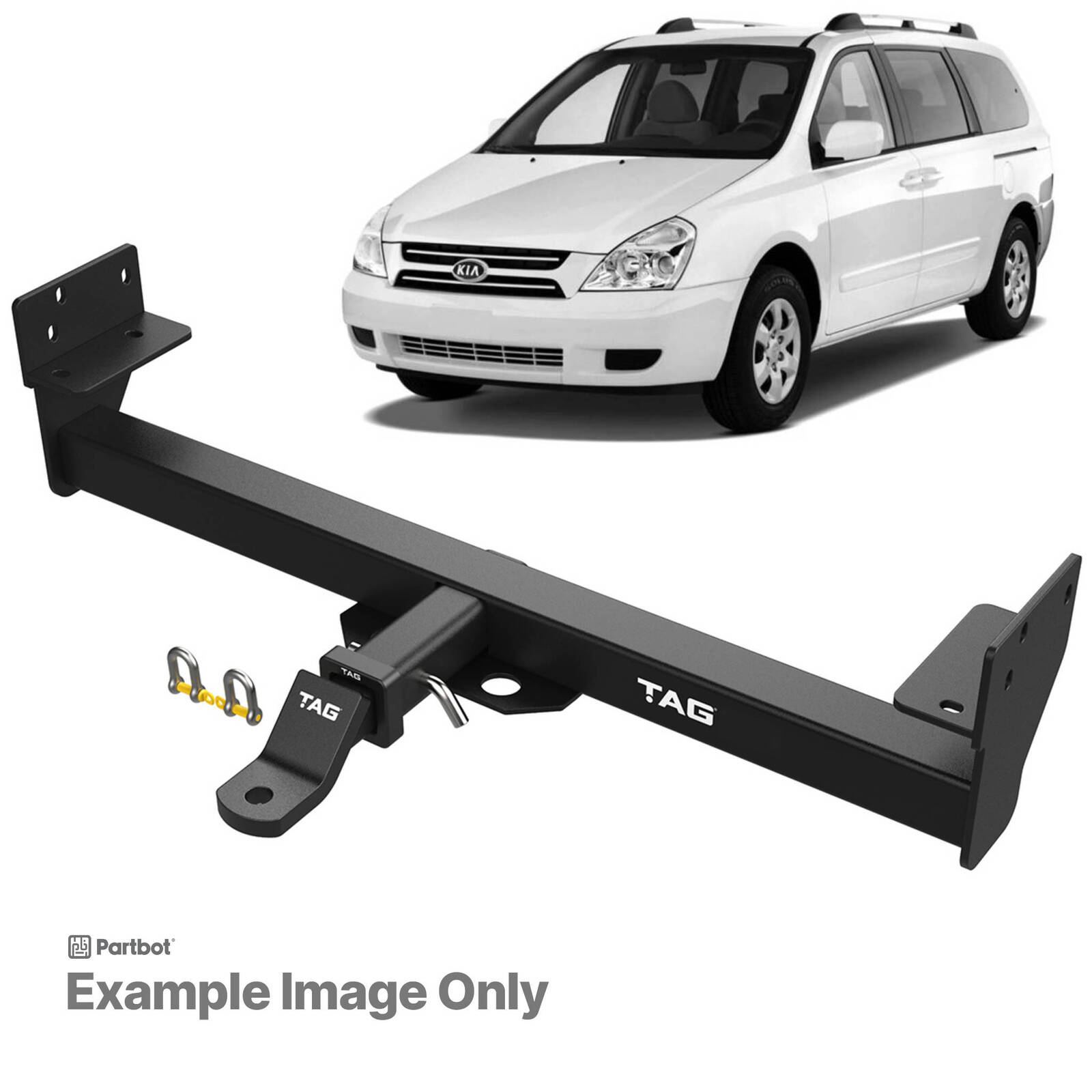 TAG Heavy Duty Towbar for KIA Carnival (08/2006 - 2011) image