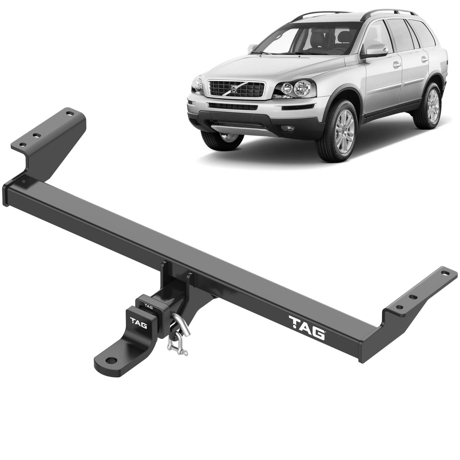 TAG Heavy Duty Towbar & Universal Wiring for Volvo Xc90 (07/2003 - 02/2015) image