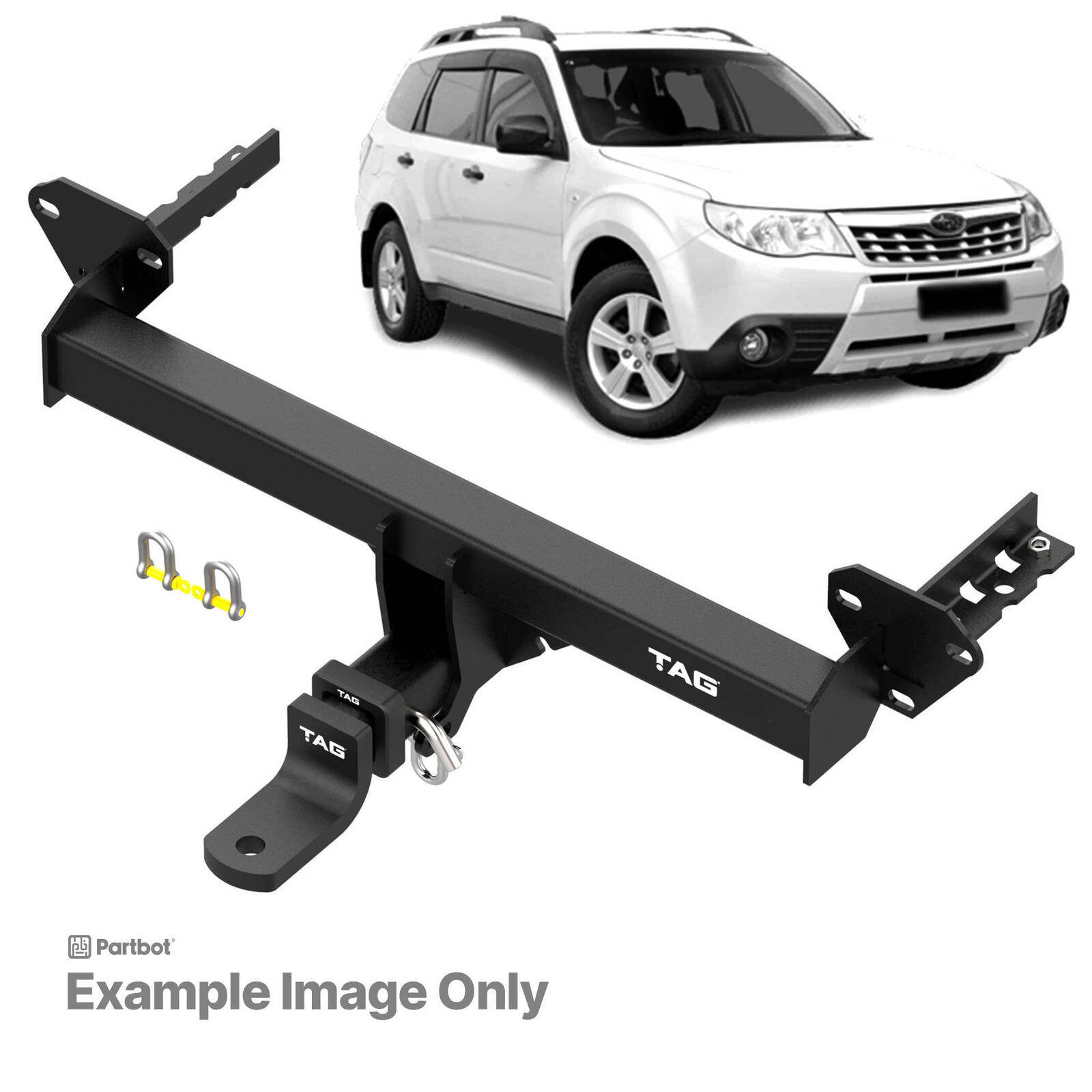 TAG Heavy Duty Towbar for Subaru Forester (03/2008 - 04/2013) image