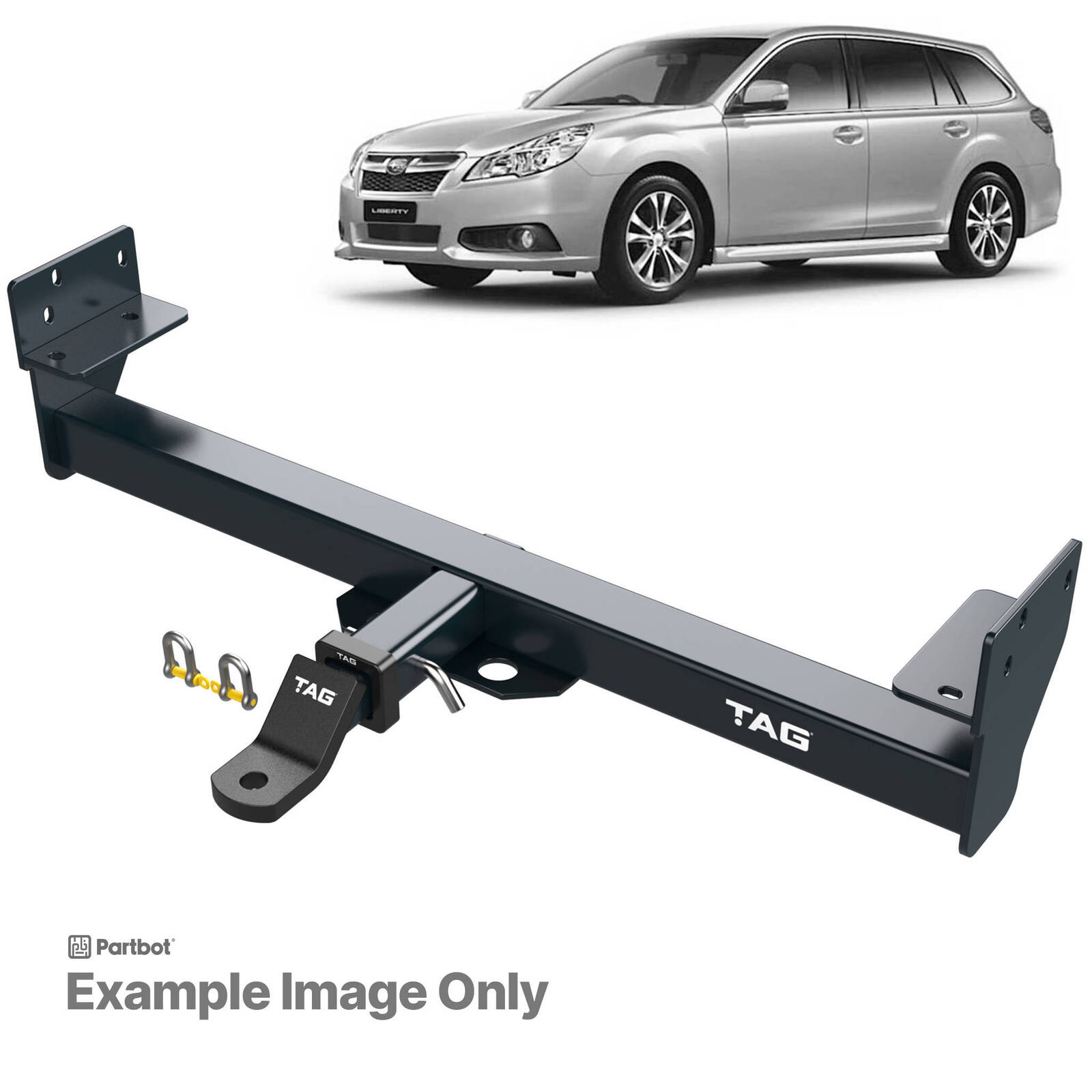 TAG Heavy Duty Towbar for Subaru Liberty (09/2009 - 2015) image