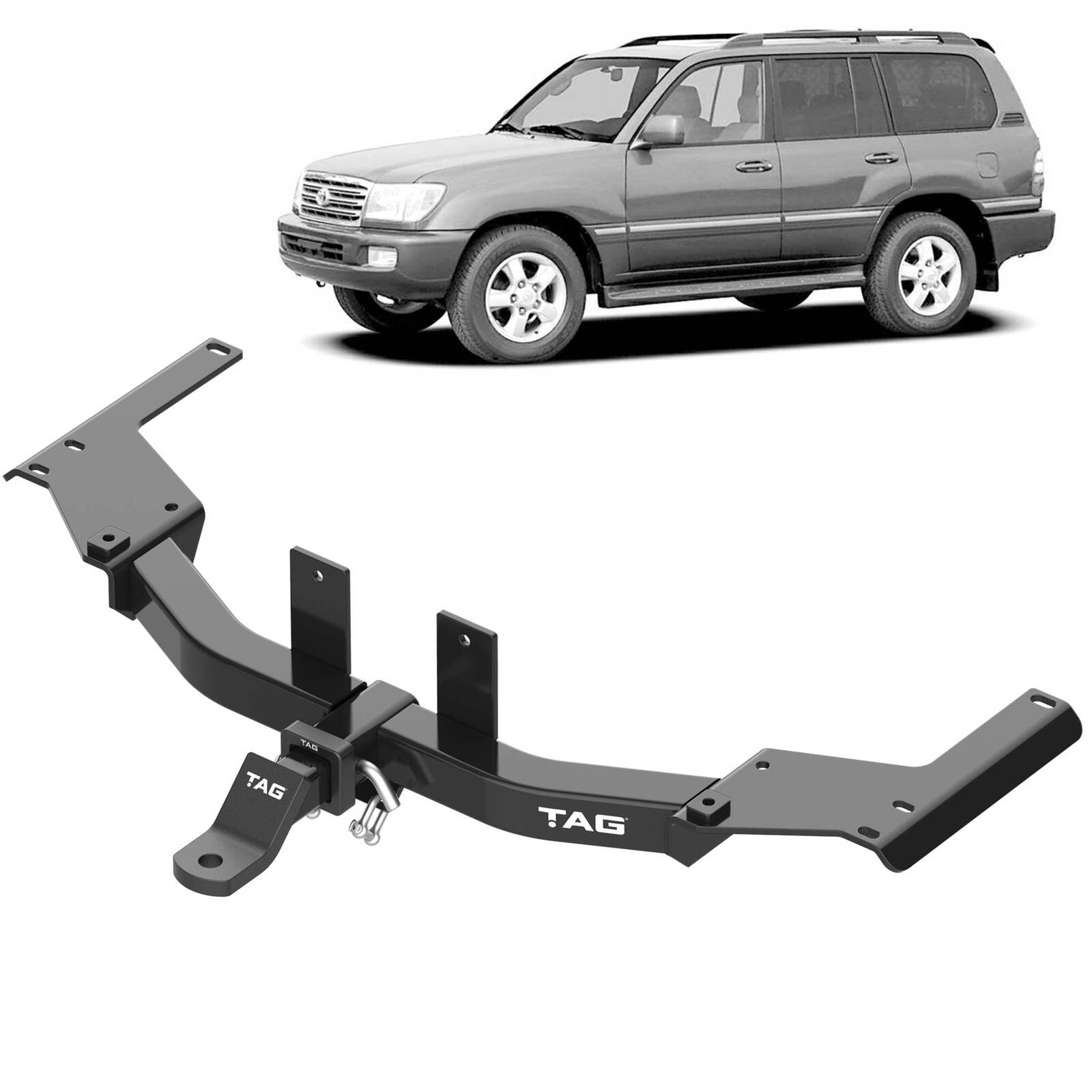 TAG Heavy Duty Towbar for Toyota Landcruiser 105 Series 6 Cyl Engines (03/1998 - 10/2007) image