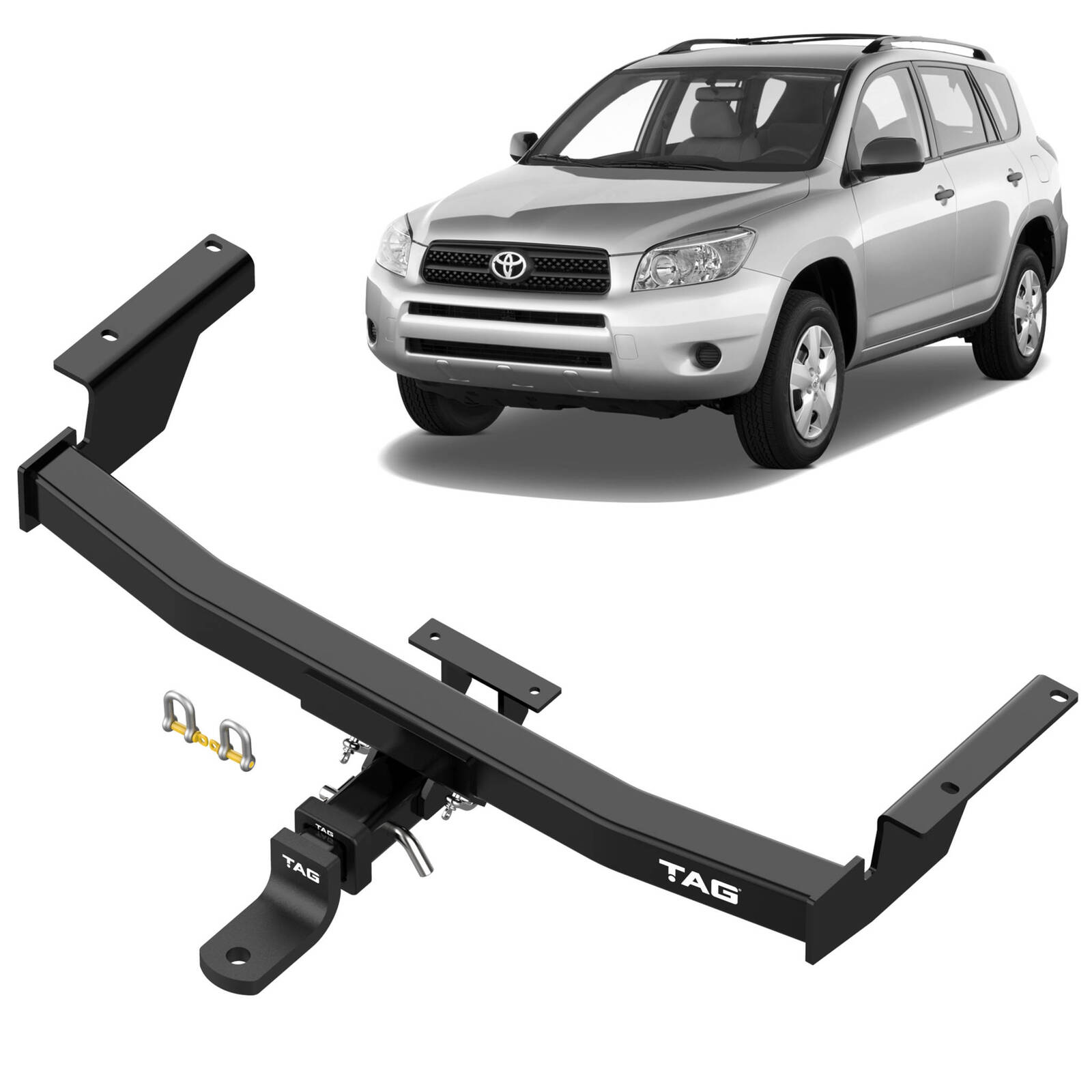 TAG Heavy Duty Towbar & Direct Fit Wiring Kit for Toyota Rav4 (02/2006 - 01/2013) image