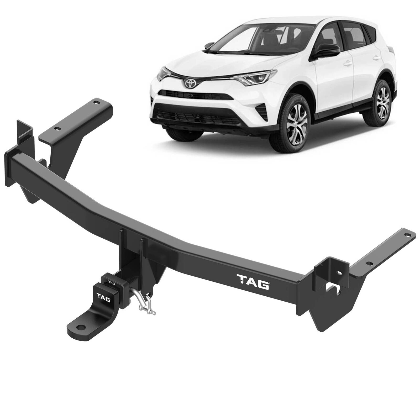 TAG Heavy Duty Towbar & Direct Fit Wiring Kit for Toyota Rav4 (02/2013 - 12/2018) image