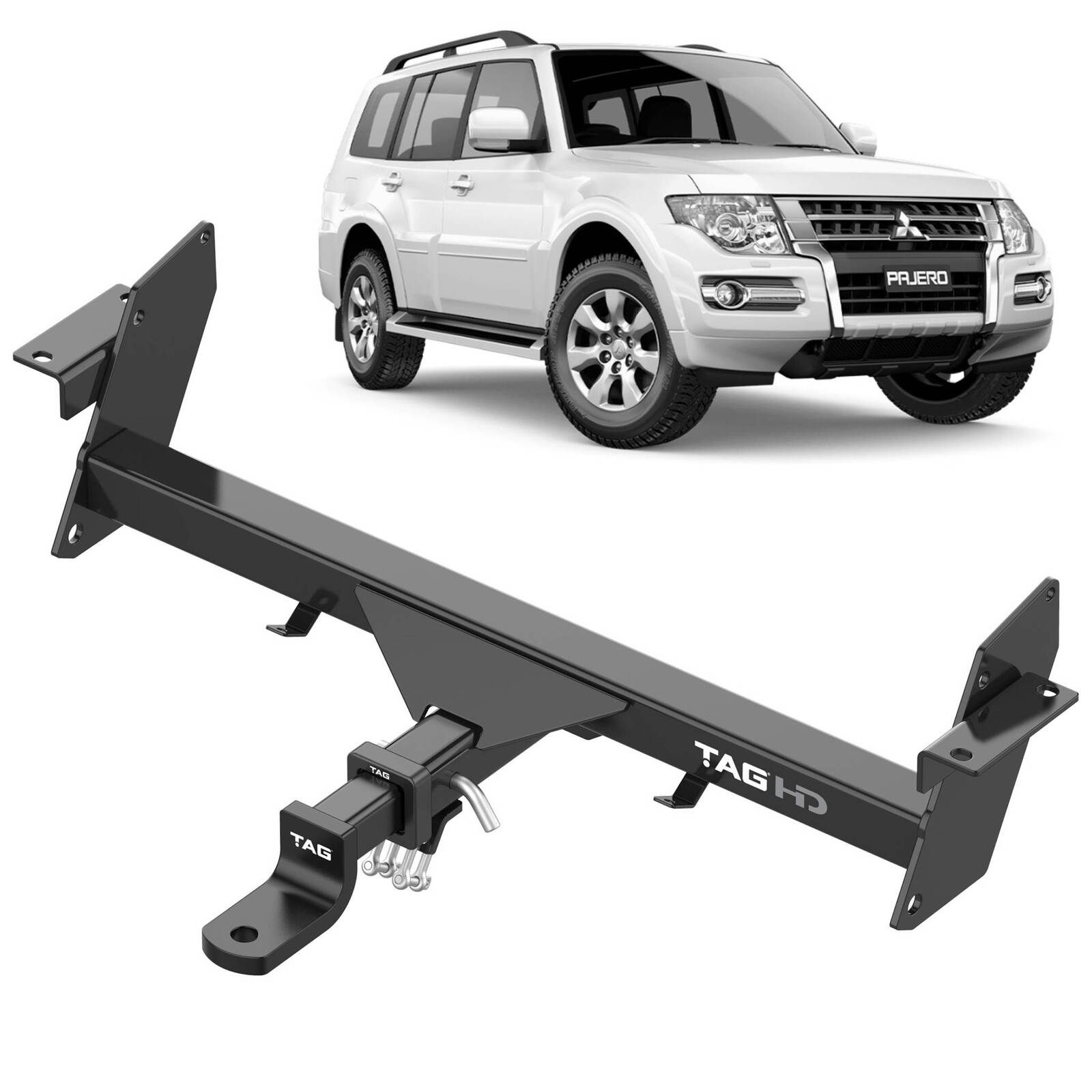 Tag Heavy Duty Towbar for Mitsubishi Pajero (05/2000 - 06/2023) image