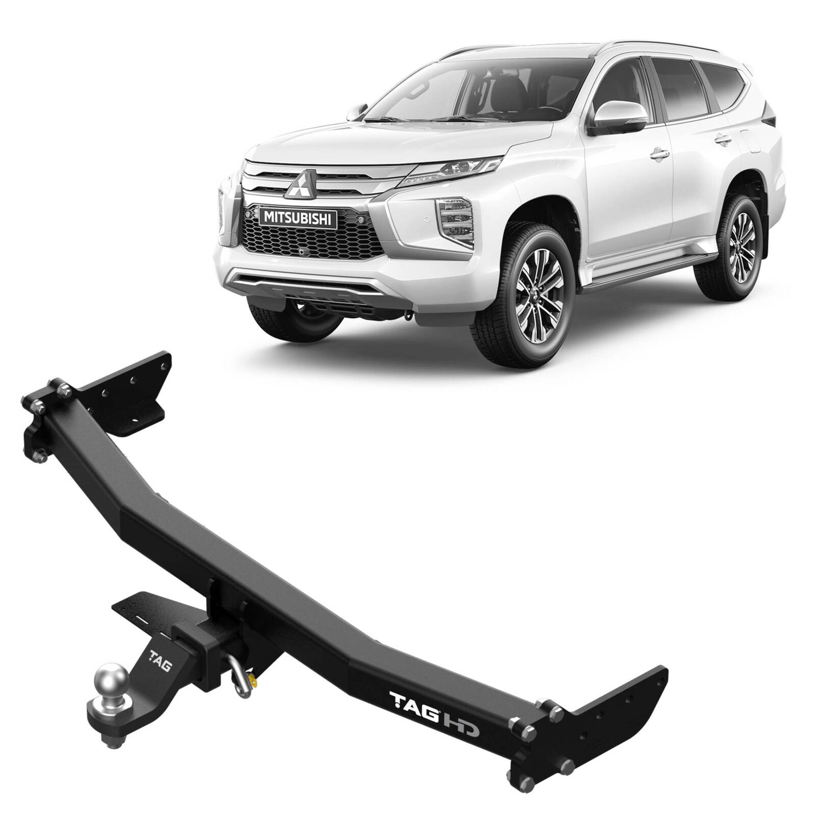 TAG Heavy Duty Towbar for Mitsubishi Pajero Sport QF (11/2019 - on) image