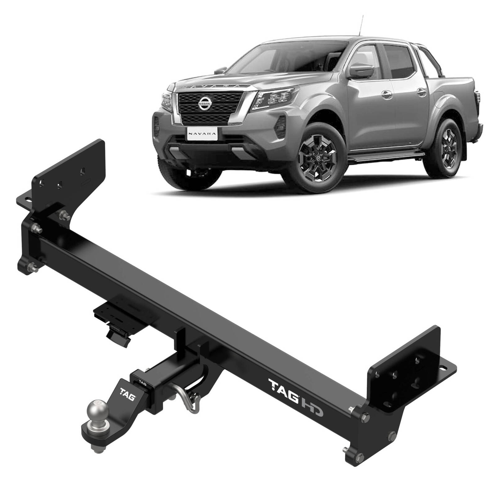 TAG Heavy Duty Towbar for Nissan Navara (12/2020 - on) (NP300 Facelift) image