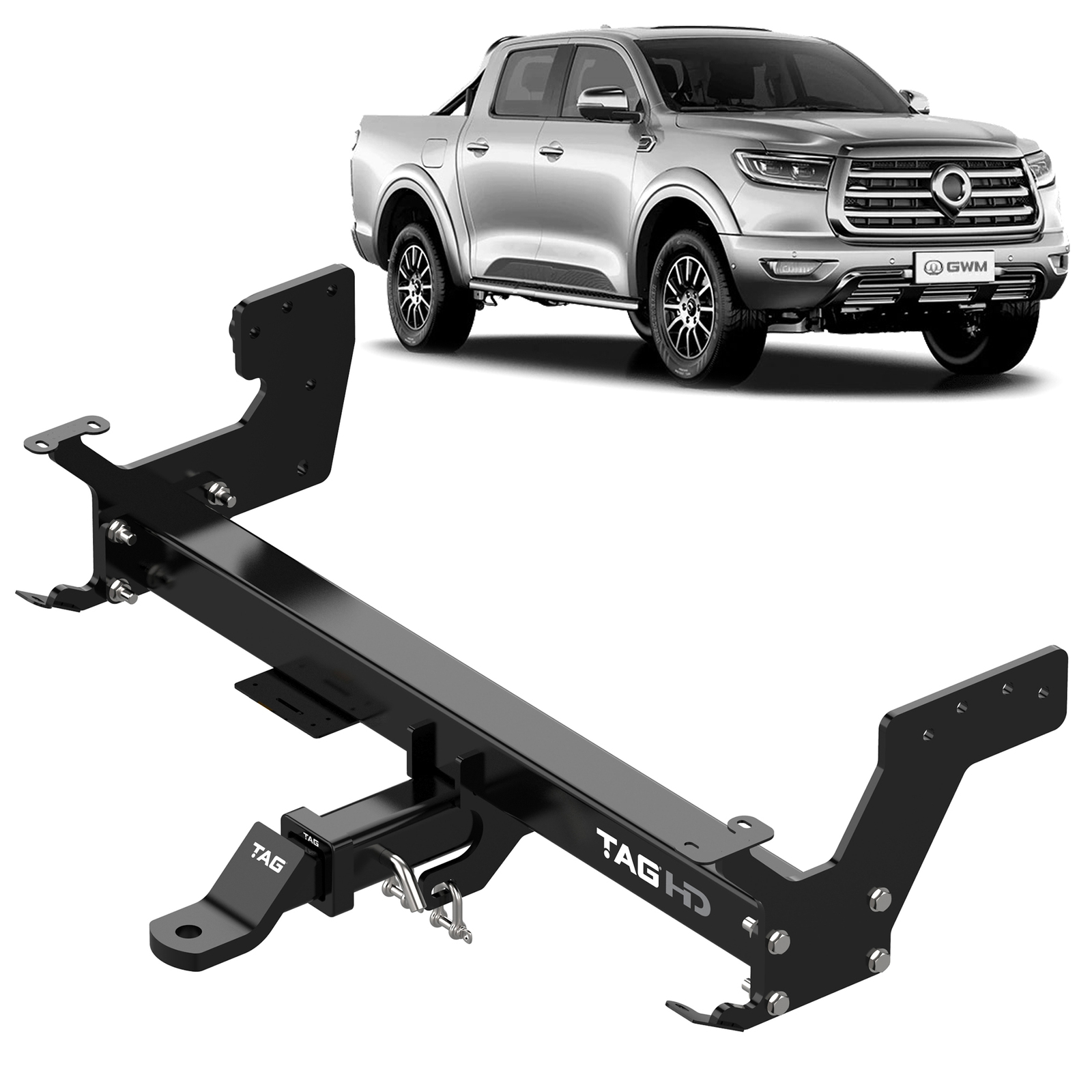 TAG Heavy Duty Towbar for Great Wall Cannon (09/2020 - on) image