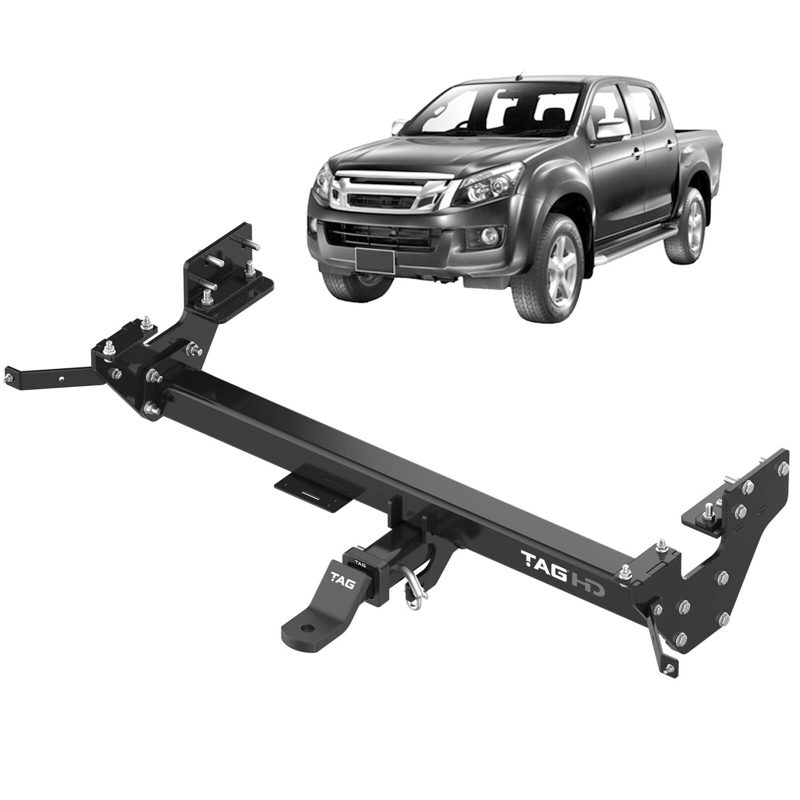 TAG Heavy Duty Towbar for Isuzu D-MAX (06/2012 - 07/2020) image