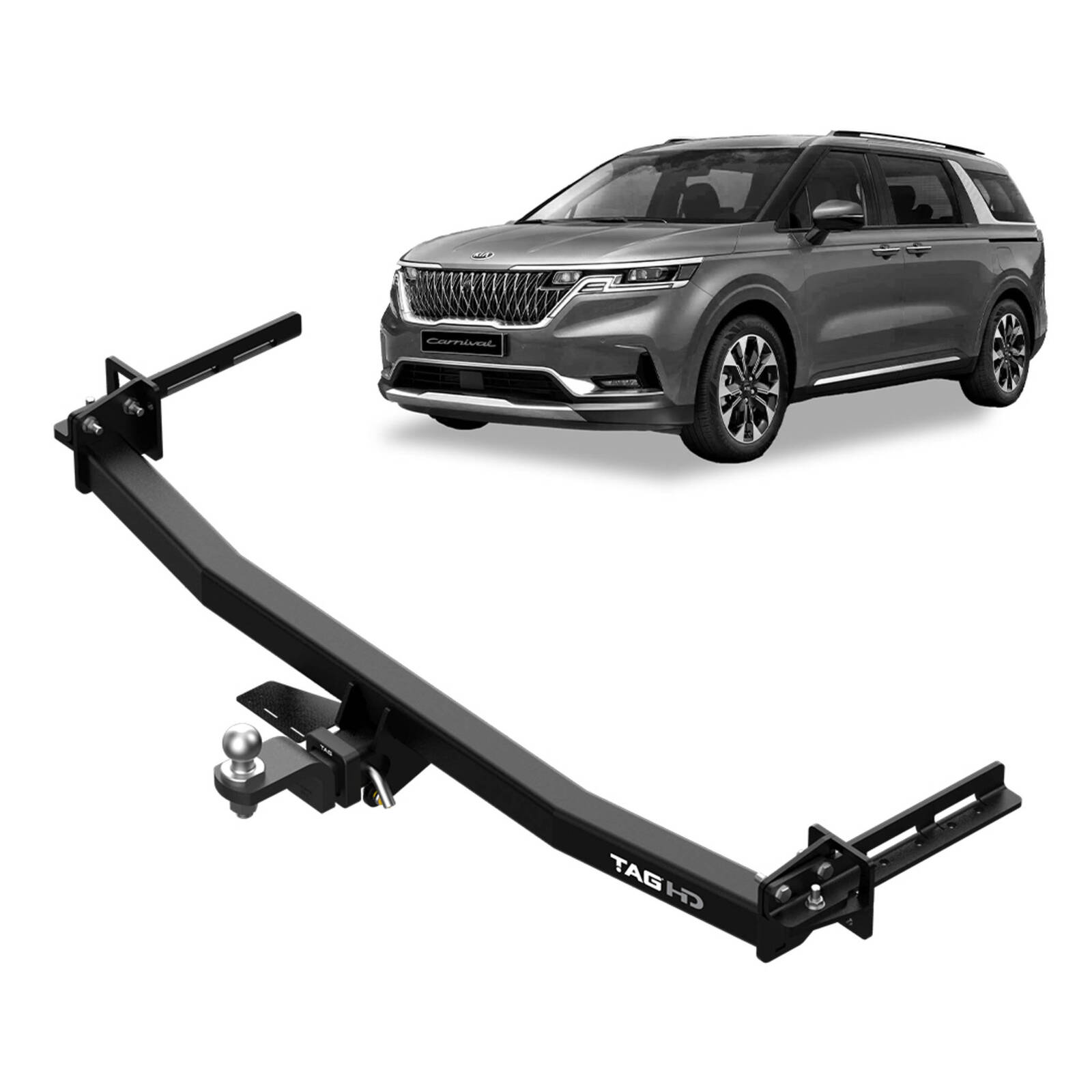 TAG Heavy Duty Towbar for KIA Carnival KA4 (09/2020 - 01/2024) KA4 PE (02/2024 On) image