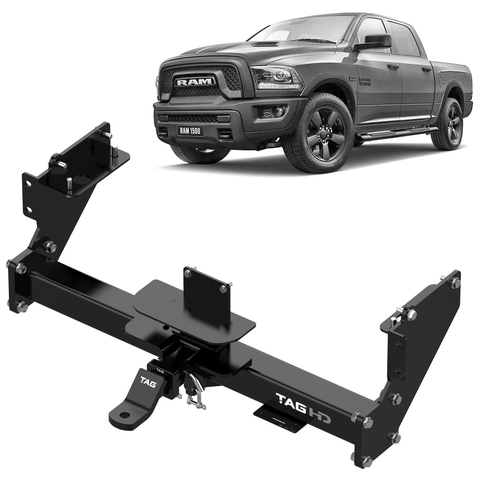 TAG Heavy Duty Towbar for RAM 1500 (06/2018 - on) image