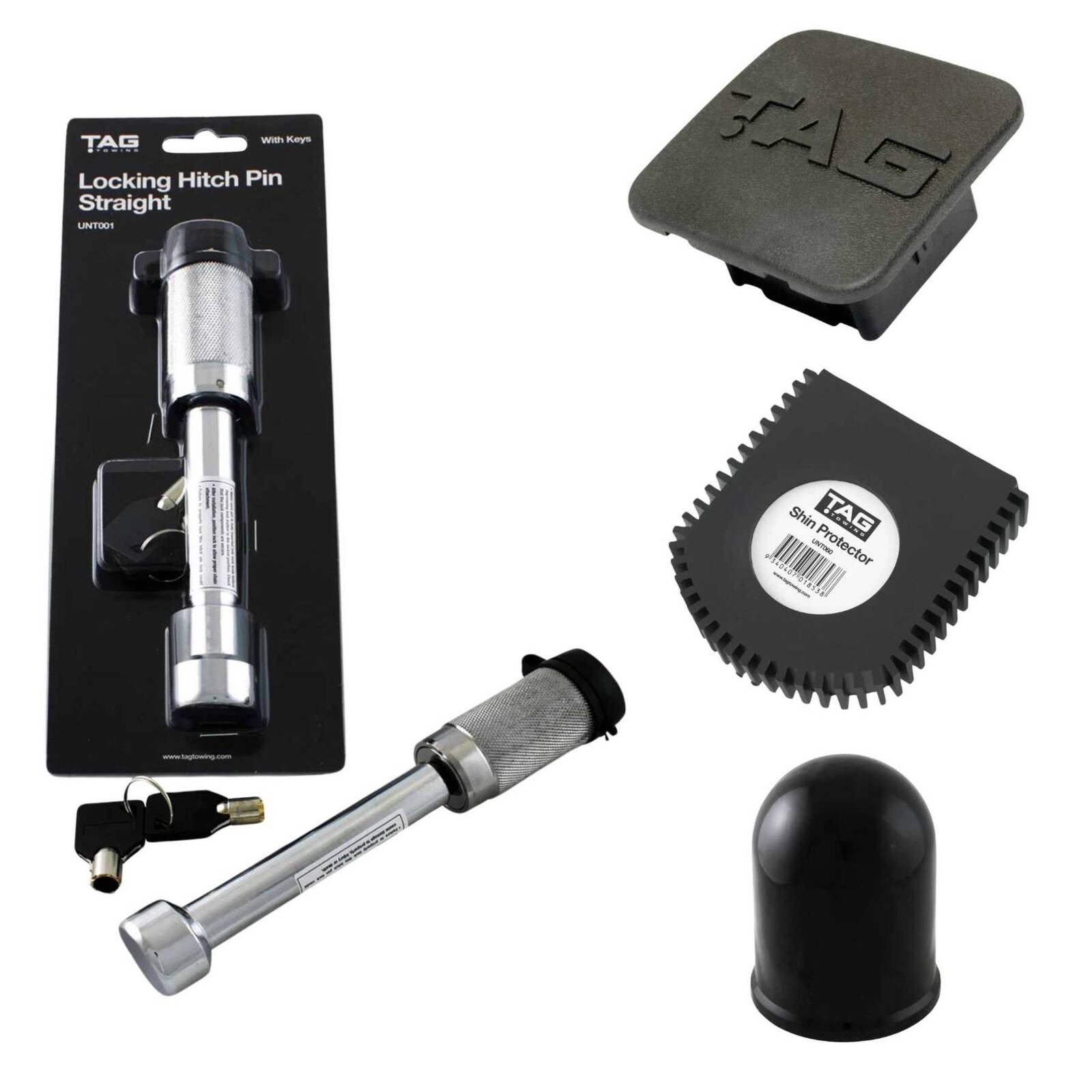 Towing Protection Kit (Hitch Cover + Locking Pin + Tow Ball Cover + Shin Protector) image