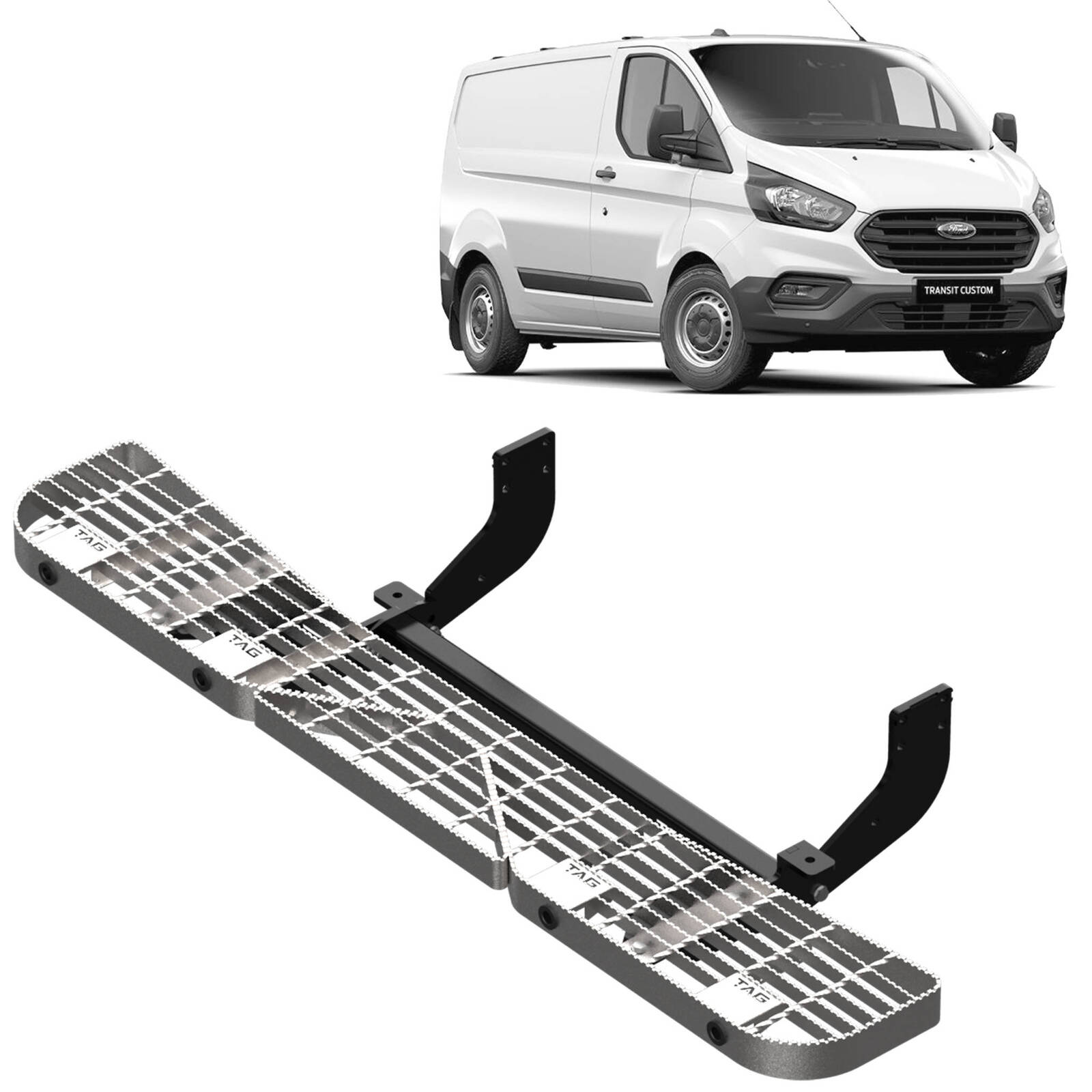 TAG Rear Step for Ford Transit Custom VN (03/2013 - 12/2023) image