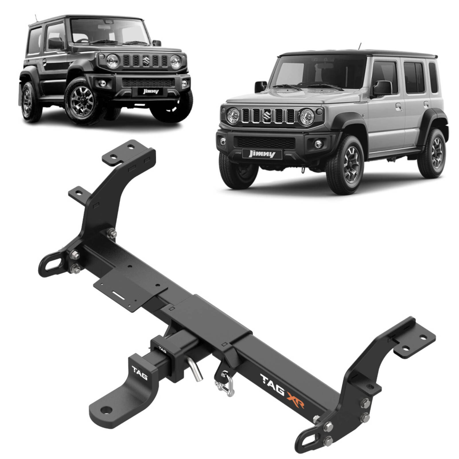 TAG Extreme Recovery Towbar & Direct Fit Wiring for Suzuki Jimny 3-Door Only (07/2018 - on) image