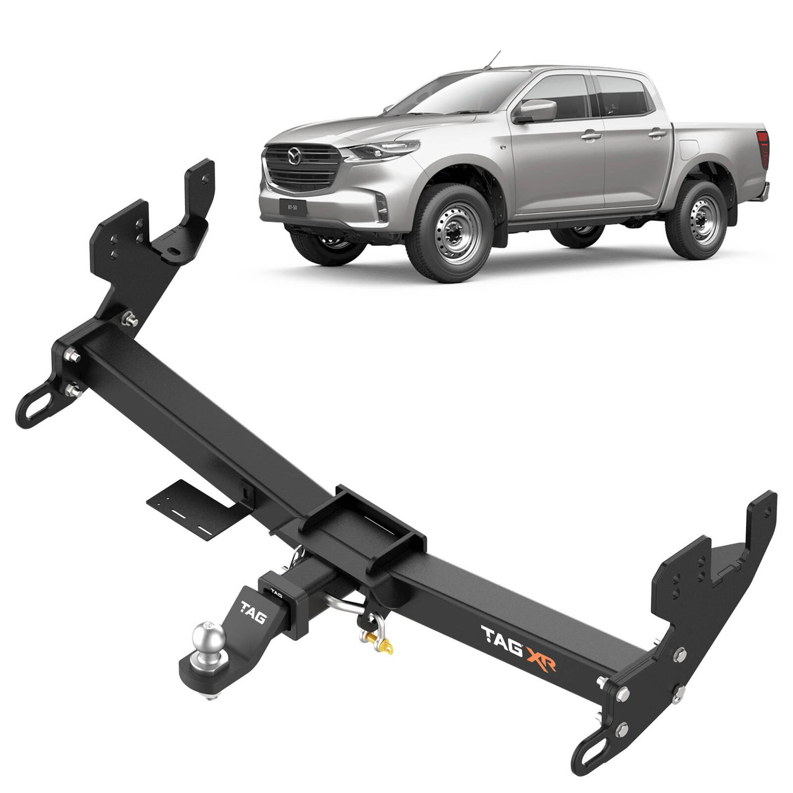 TAG 4x4 Recovery Towbar for Styleside Isuzu D-MAX (06/2020 - on), Mazda BT-50 (07/2020 - on) image