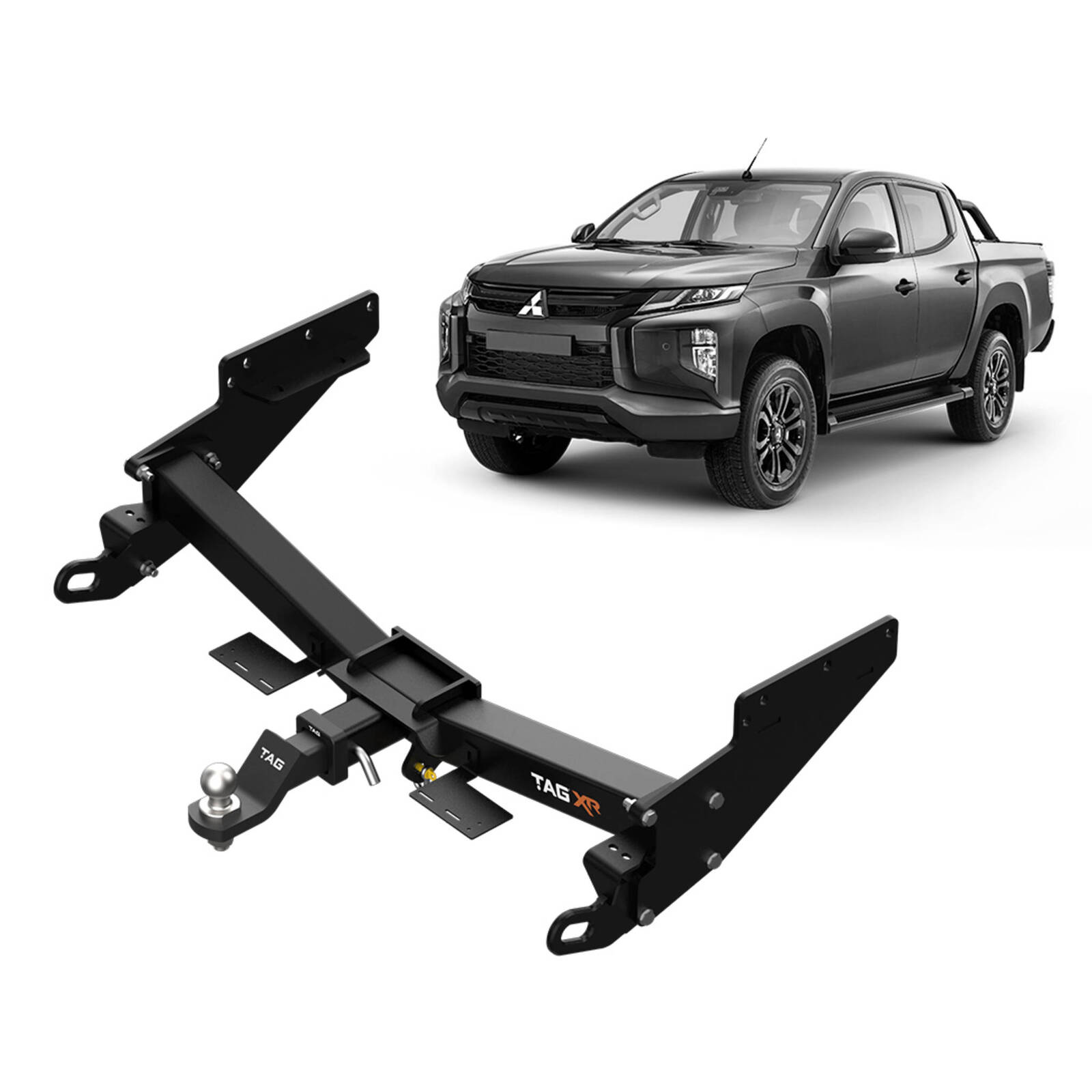 TAG 4x4 Recovery Towbar for Mitsubishi Triton (Styleside 05/2015 – 2024) image