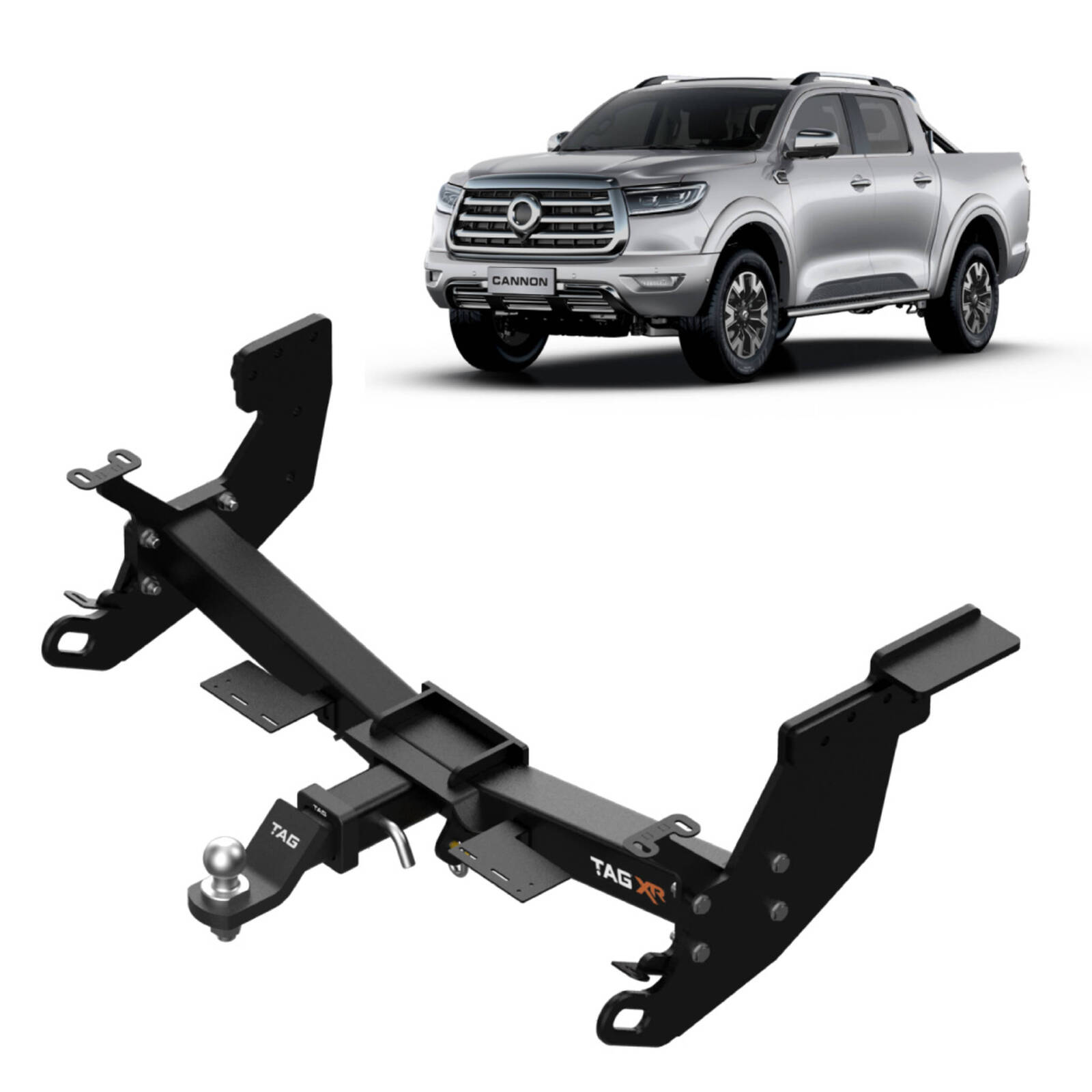 TAG 4x4 Recovery Towbar for Great Wall Cannon (09/2020 - on) image