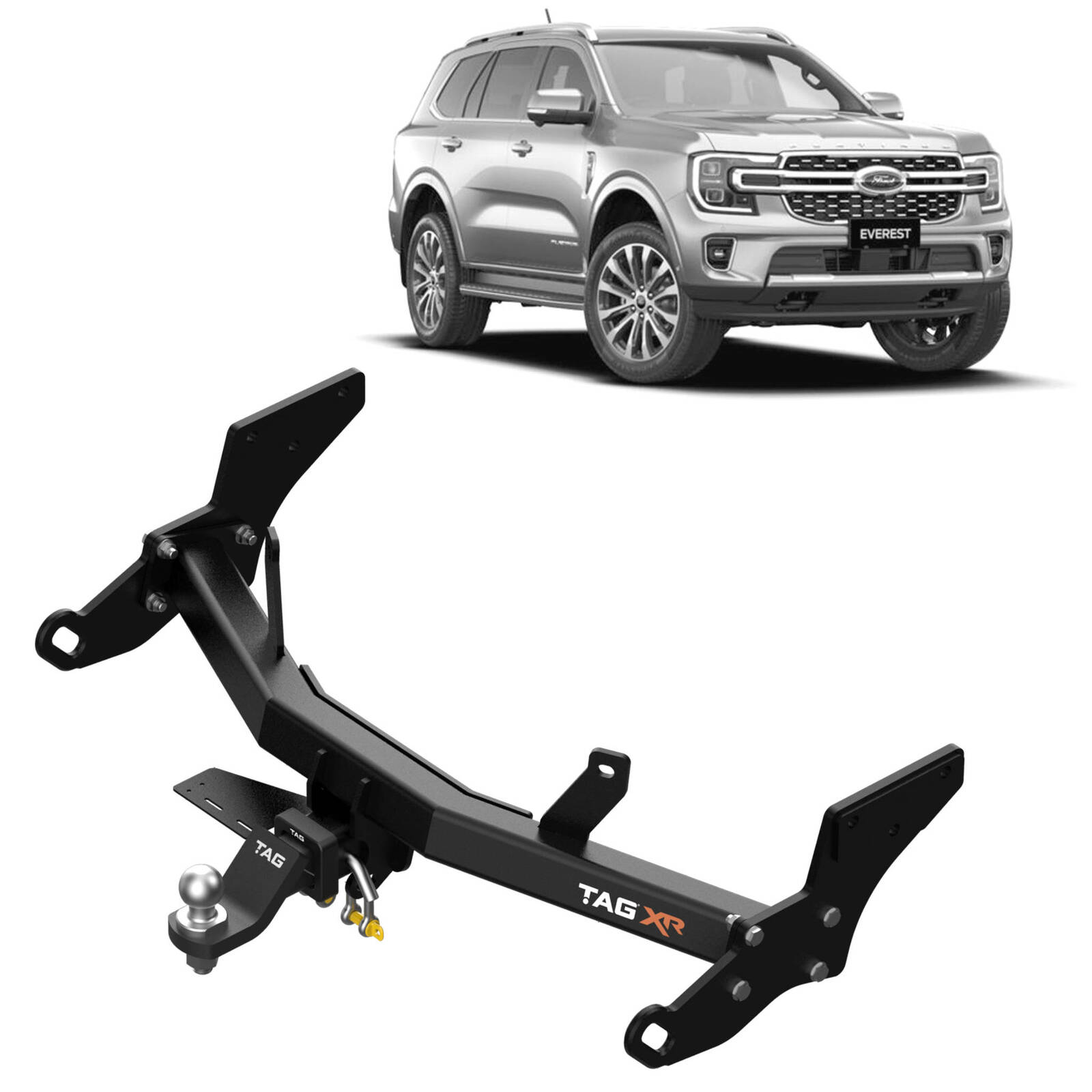 TAG 4x4 Recovery Towbar for Next-Gen Ford Everest (06/2022 - on) image