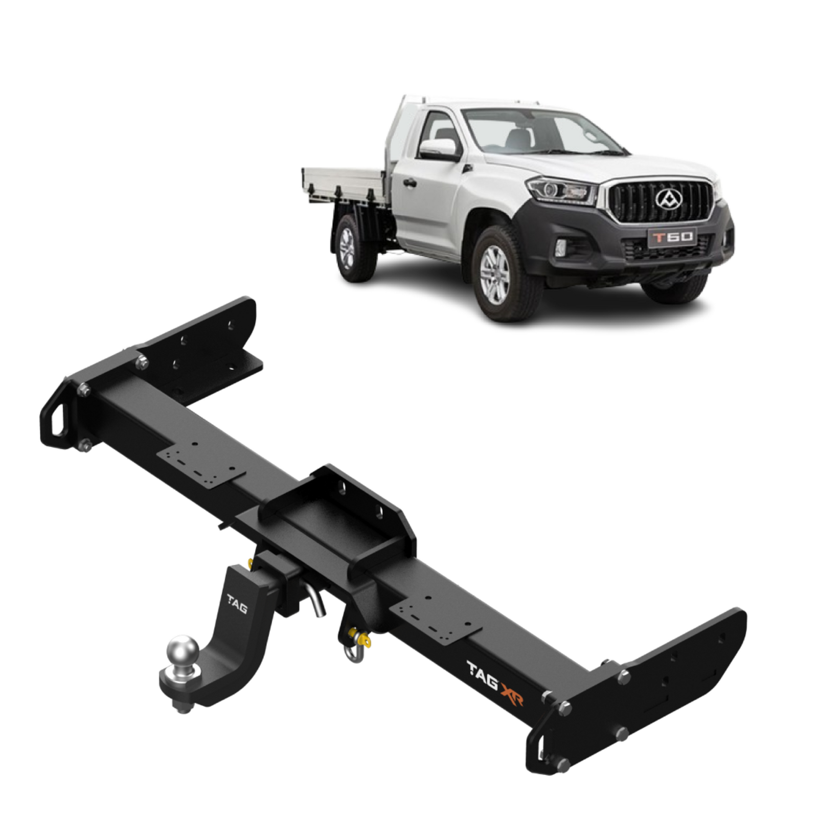 TAG Extreme Recovery Towbar & Direct Wiring Kit for LDV T60 Cab Chassis Models (07/2017 -on) image